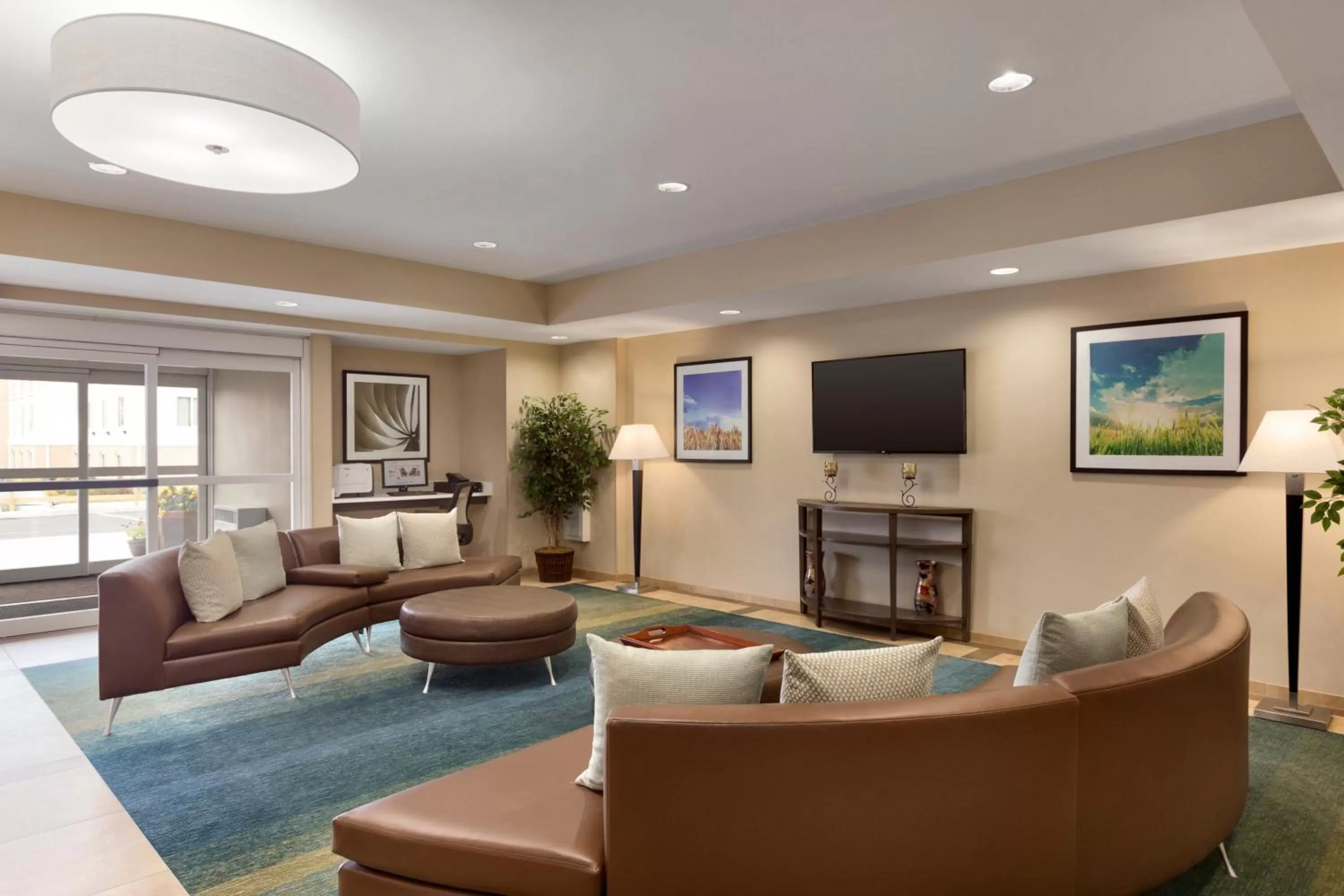Lobby or reception in Candlewood Suites Vestal - Binghamton by IHG