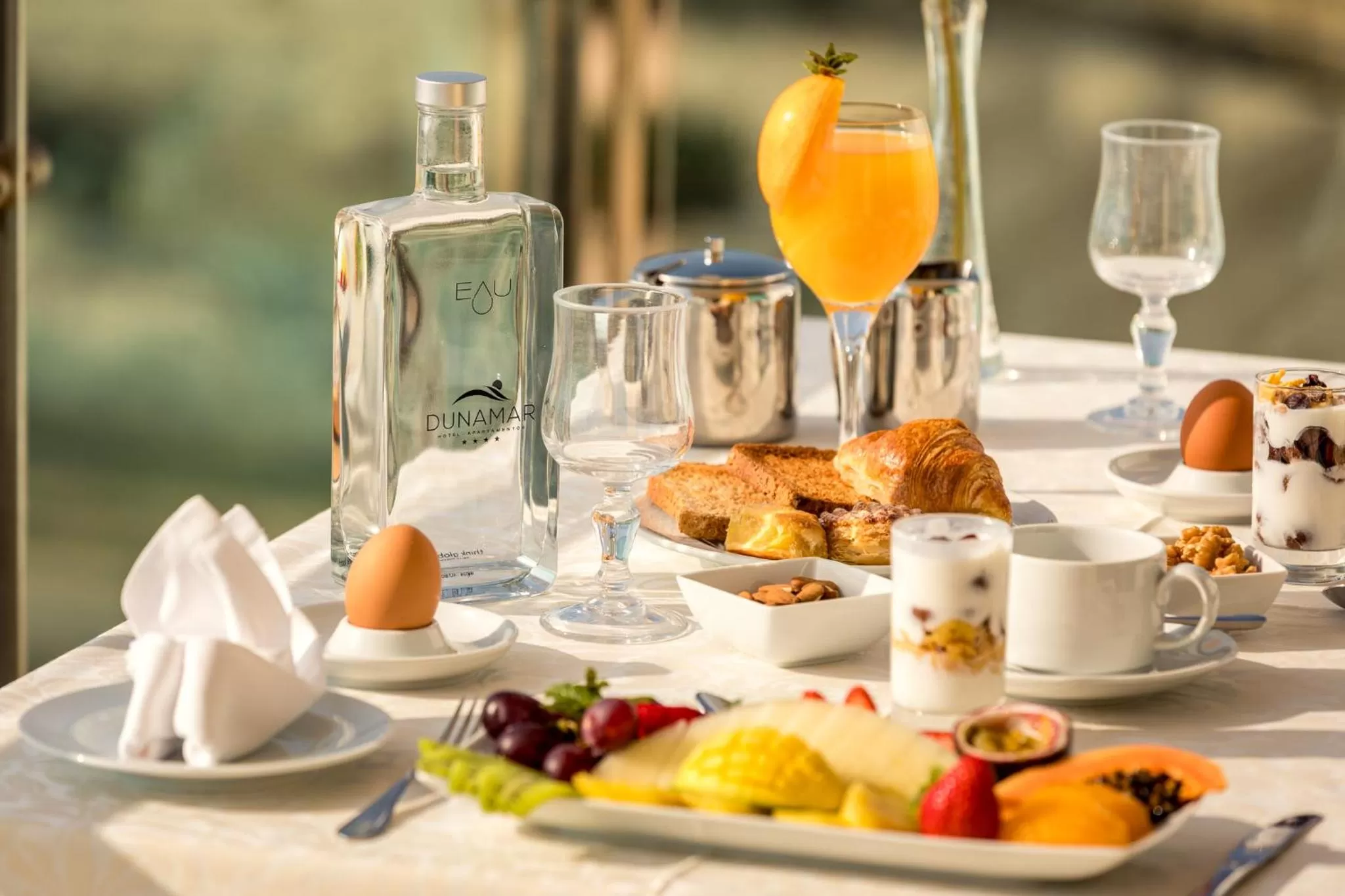 Breakfast in Hotel Apartamento Dunamar