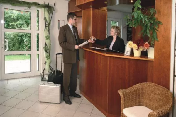 Lobby or reception in Hotel Gasthaus Bock