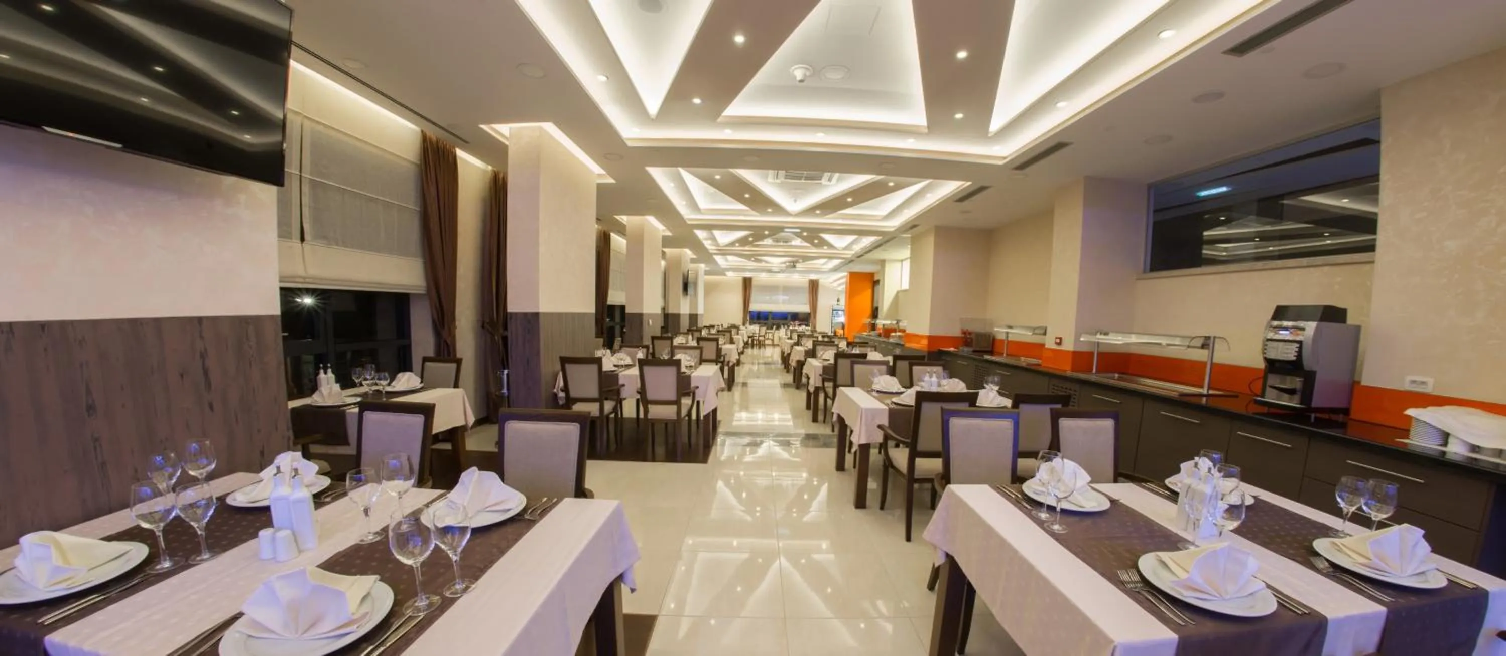 Seating area in Hotel Mostar