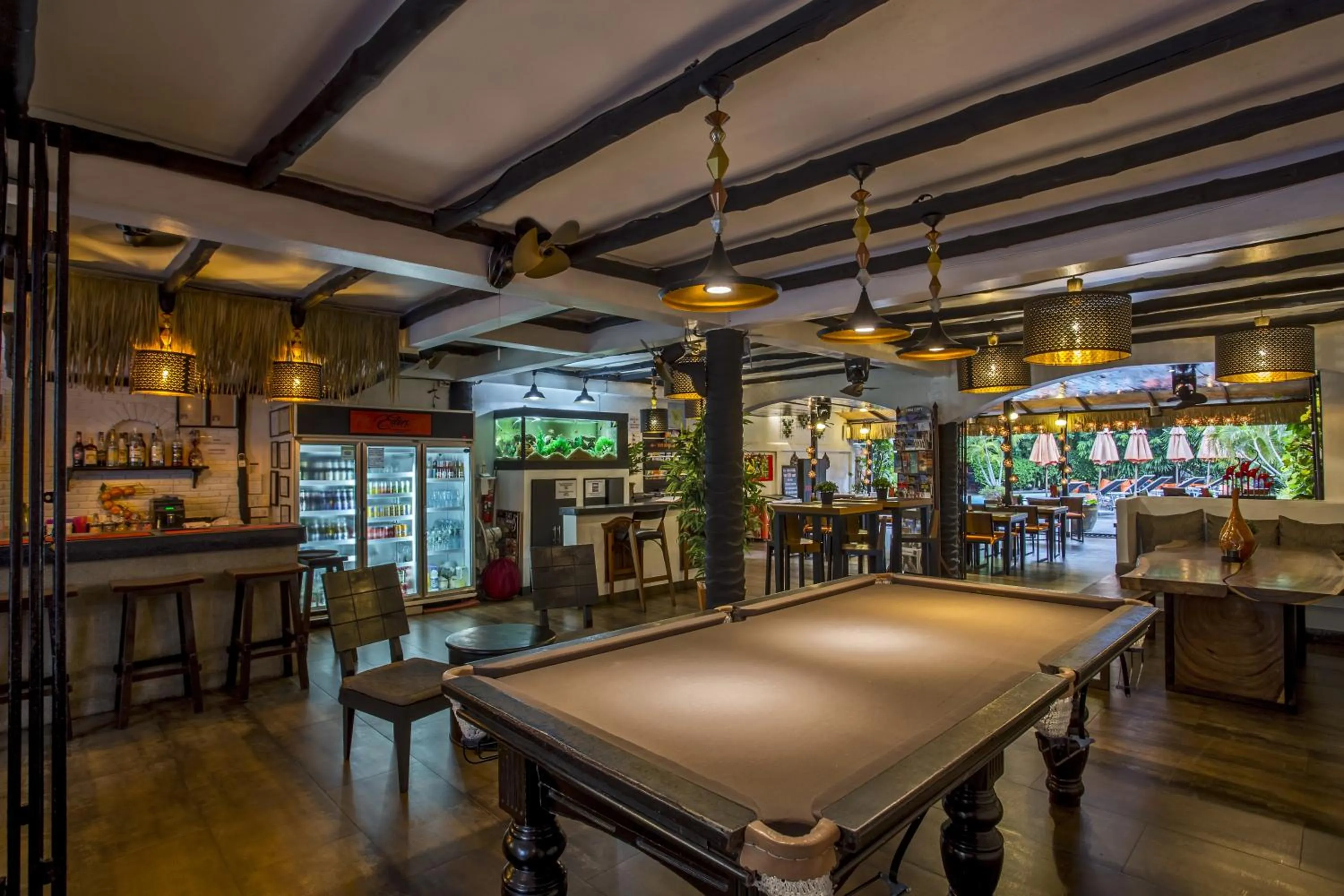 Billiard in Eden Bungalows Fisherman's village