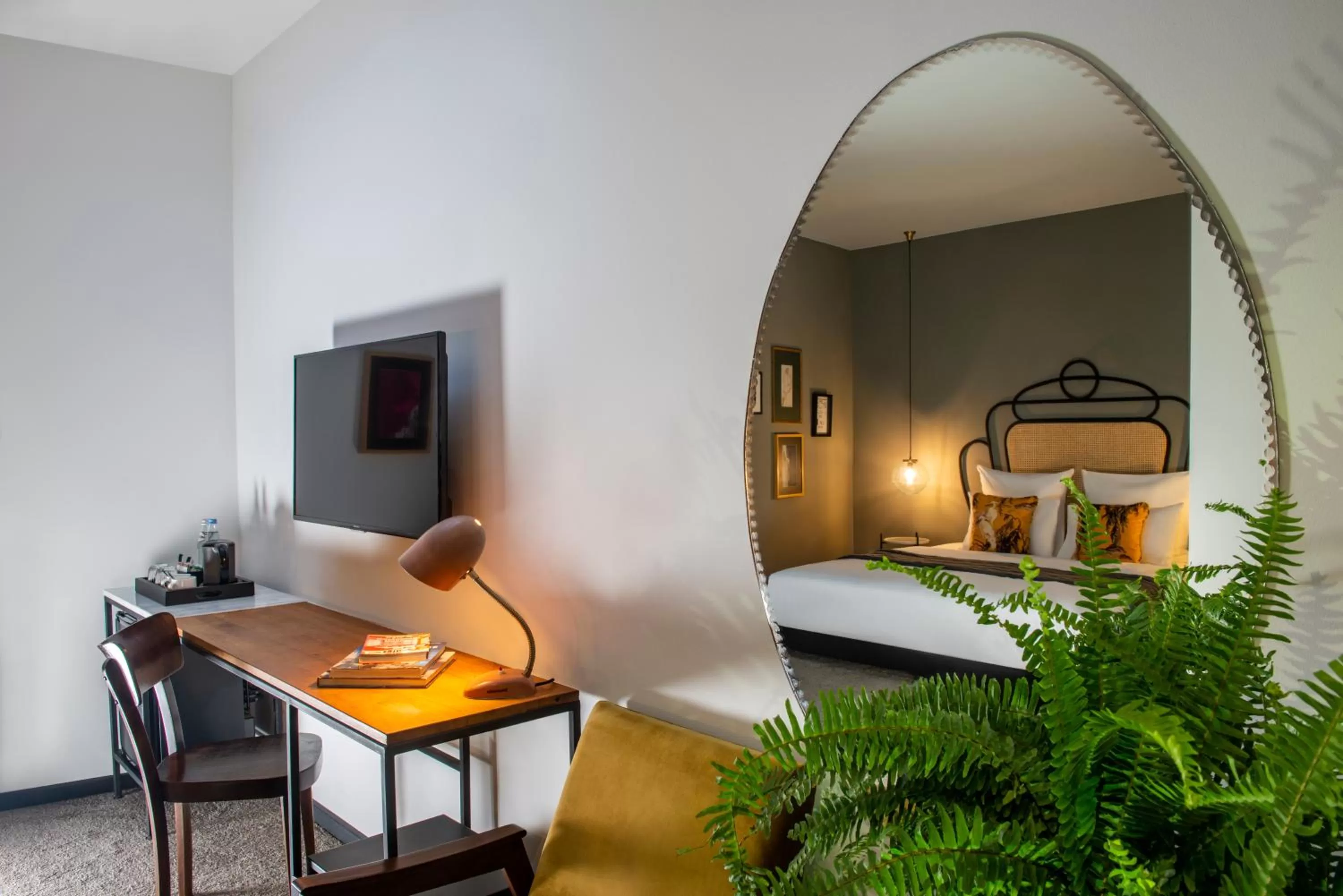 TV and multimedia, Bed in Communal Hotel Sololaki