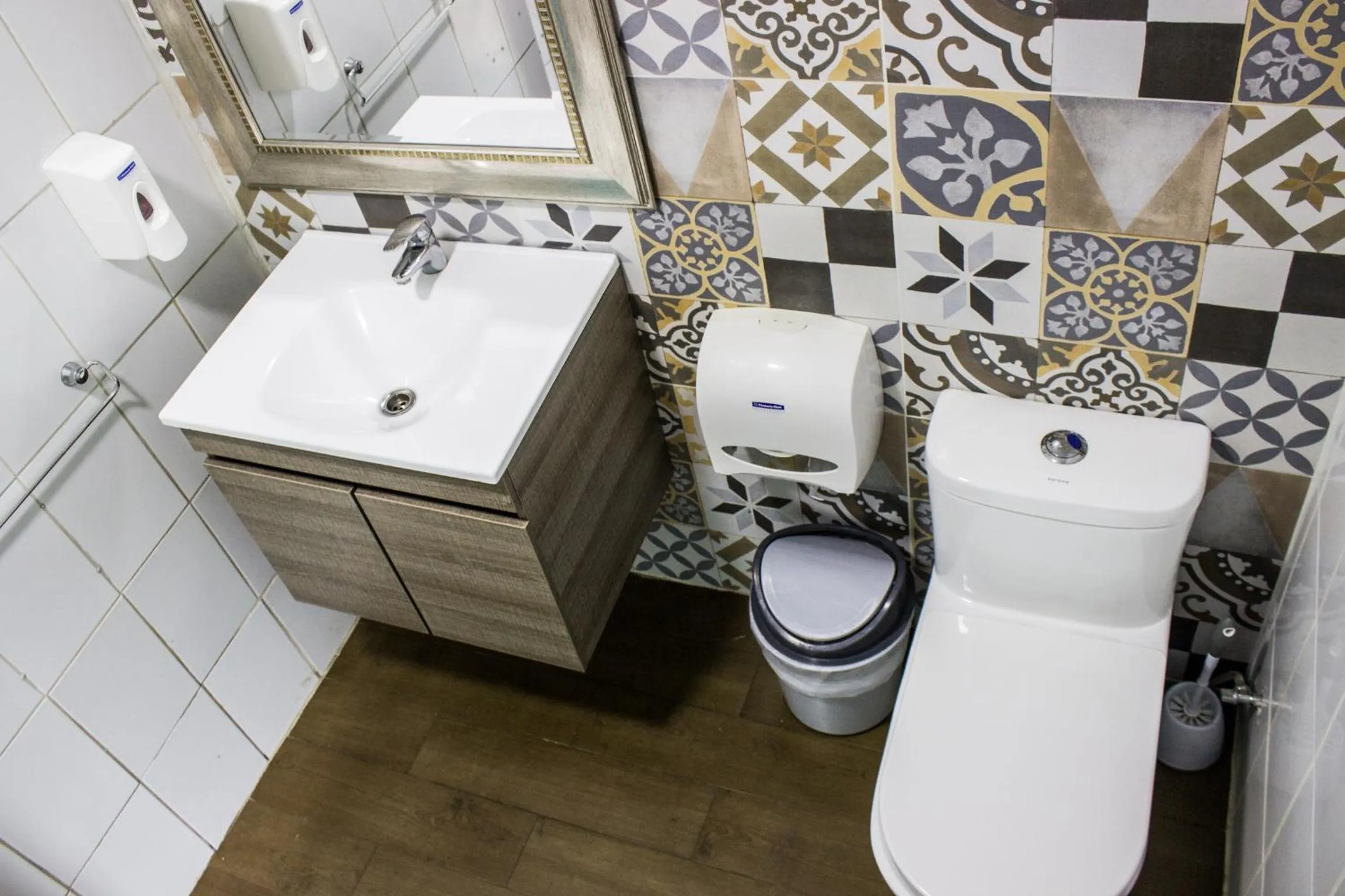 Toilet in Hostal Providencia