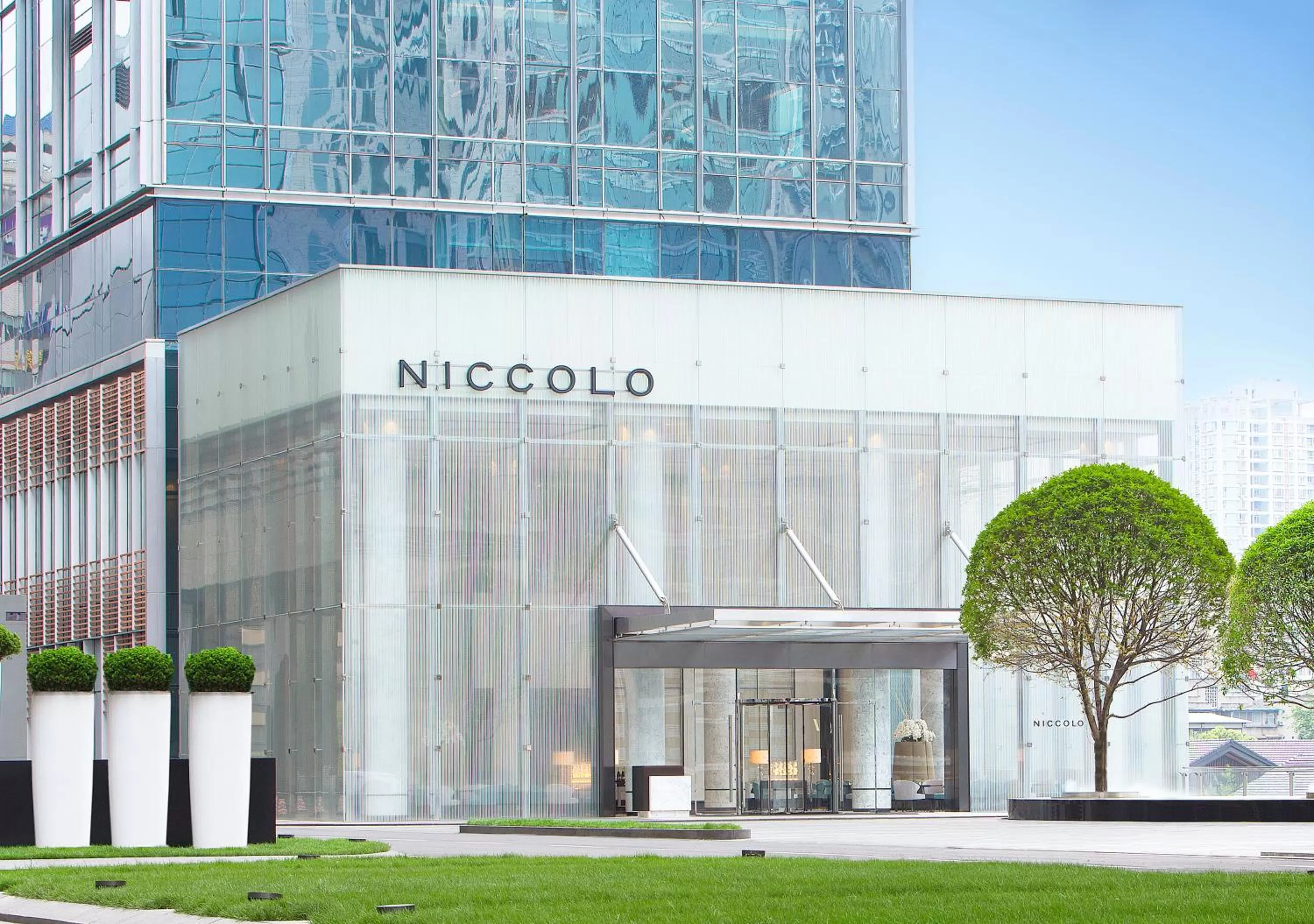 Facade/entrance in Niccolo Chengdu