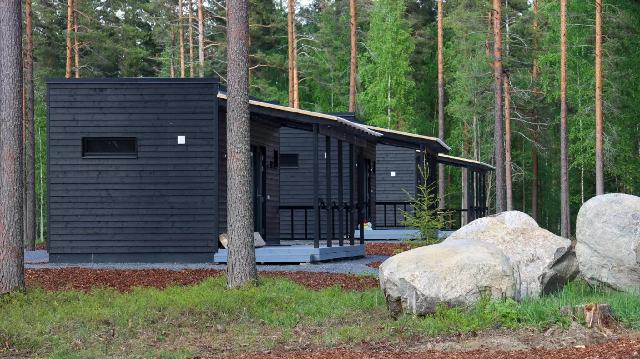 Facade/entrance in Pistohiekka Resort