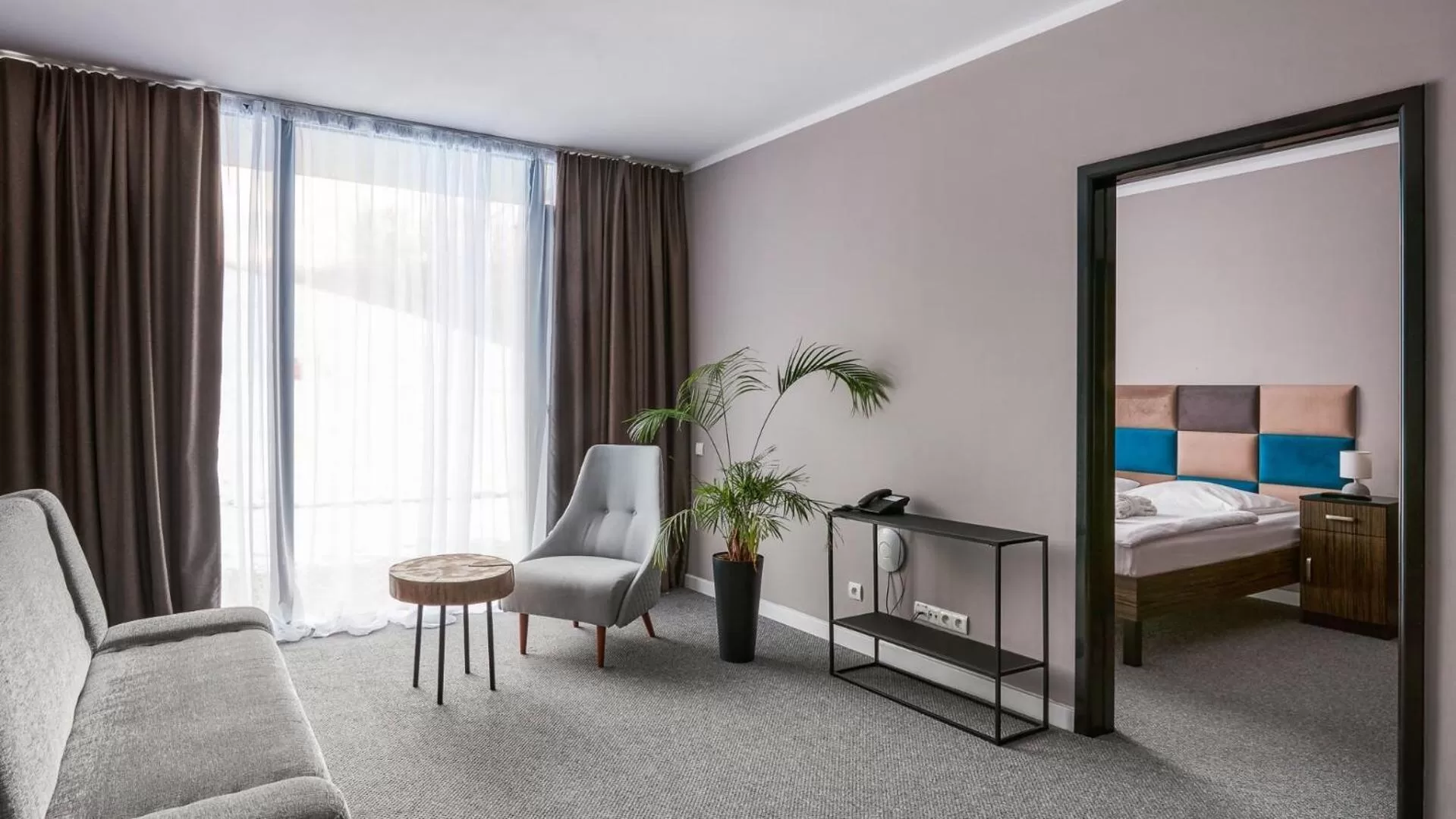 Living room, Bed in Termy Warmińskie