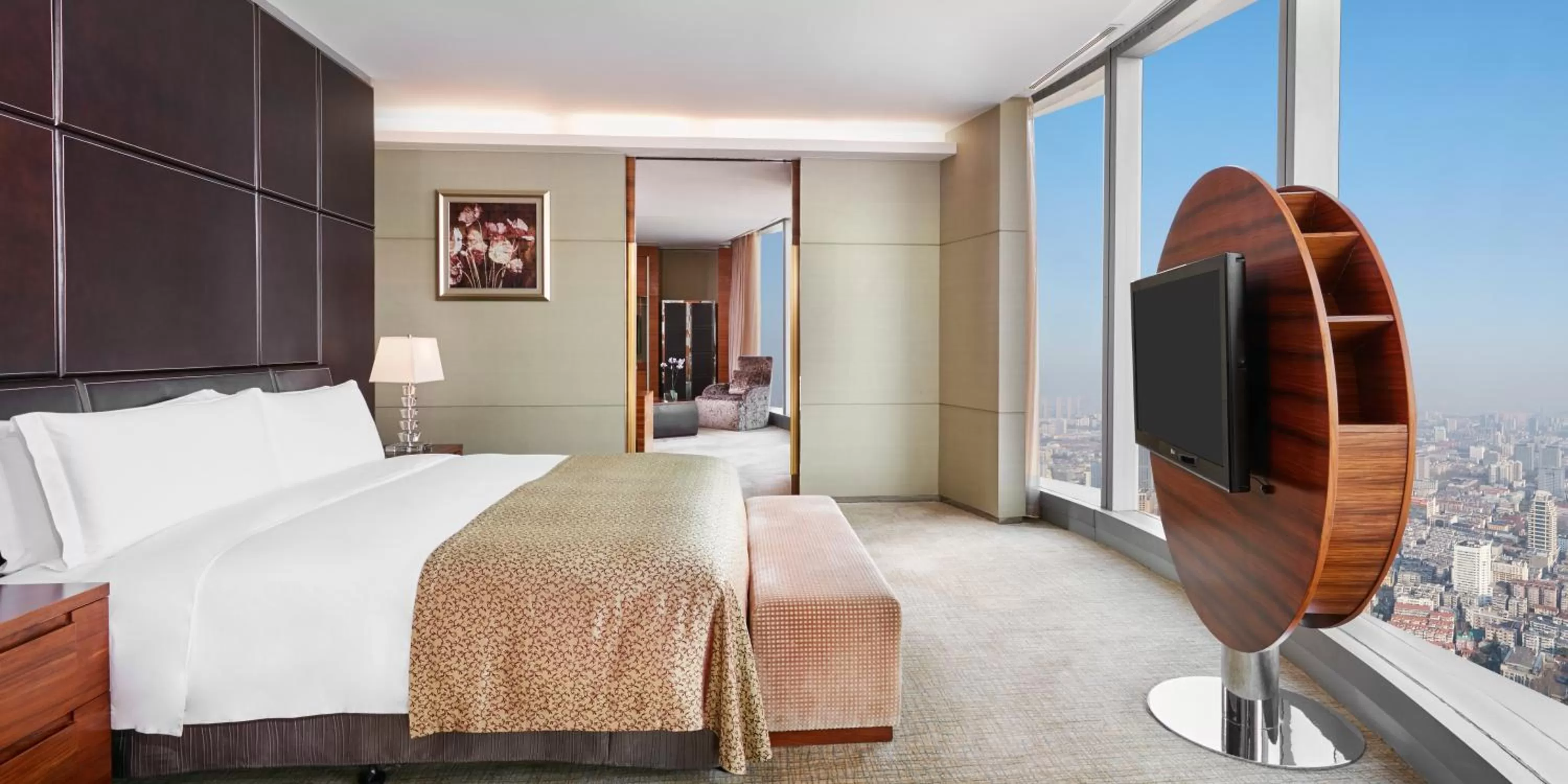 Photo of the whole room, Bed in InterContinental Nanjing by IHG