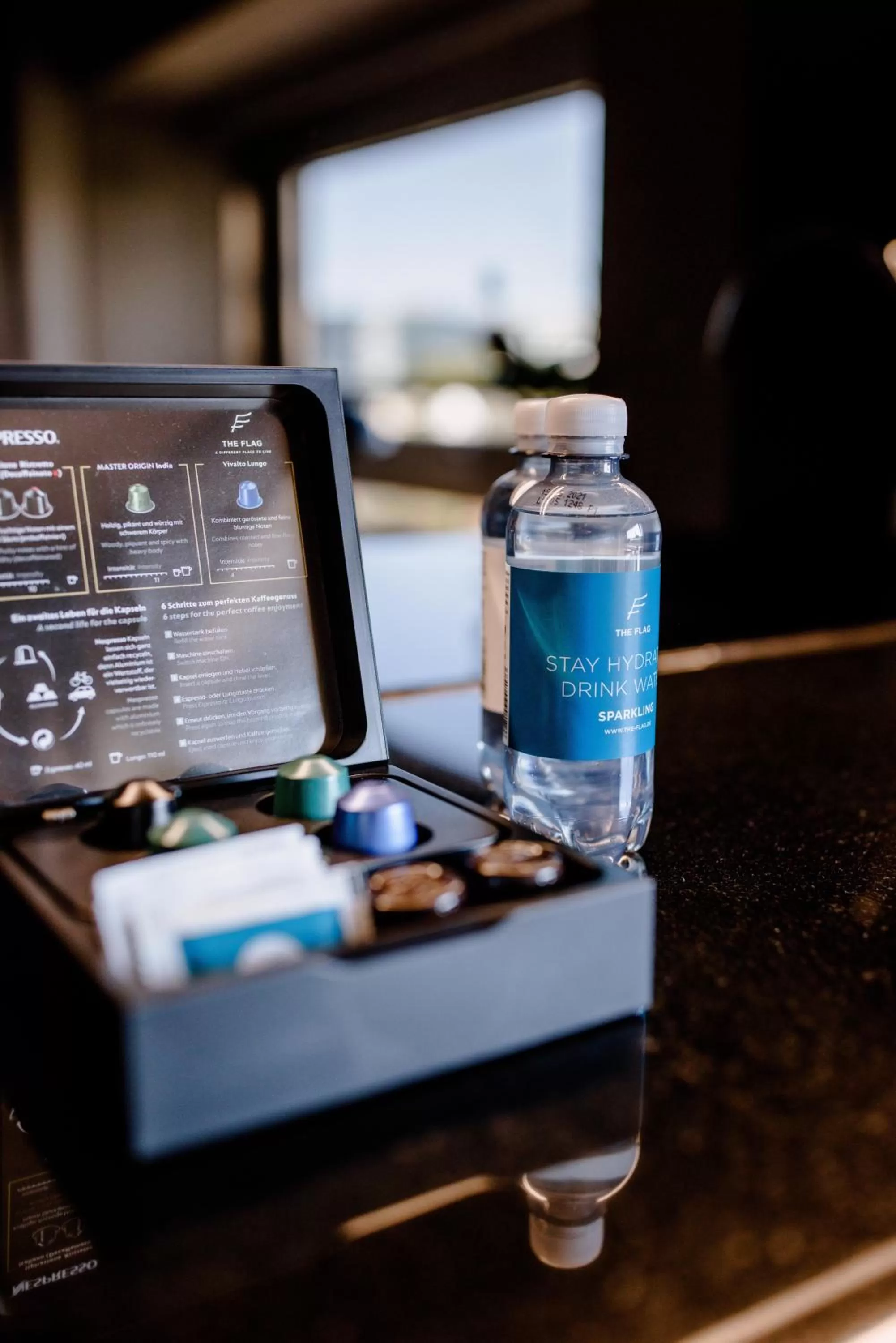 Coffee/tea facilities in THE FLAG West M.