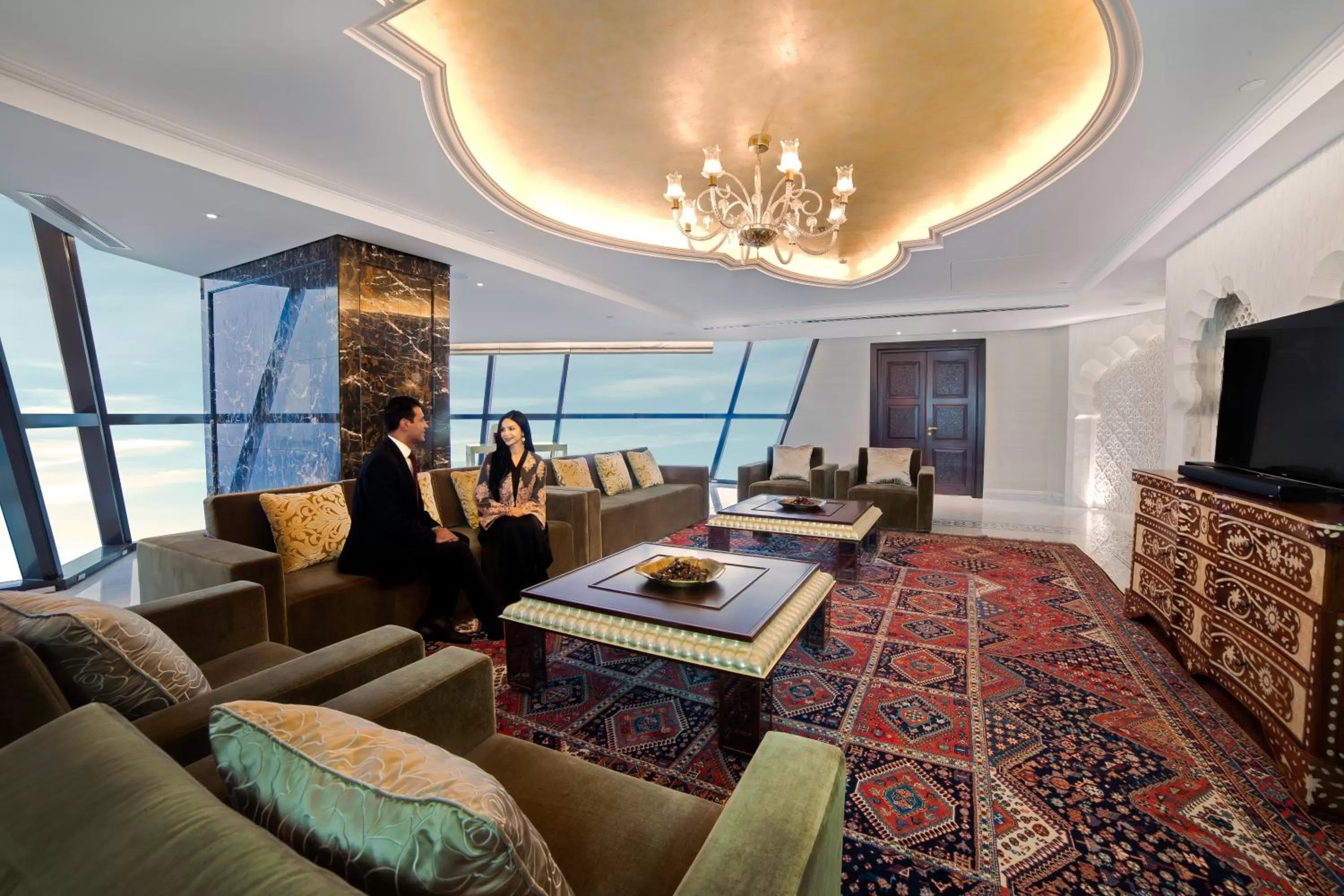 TV and multimedia in Bab Al Qasr Hotel