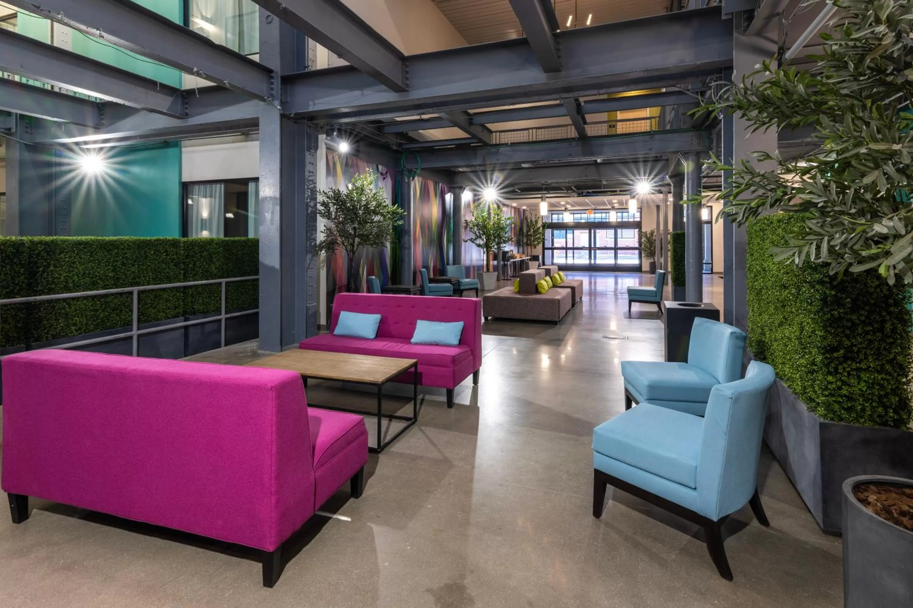 Property building in The Warehouse Hotel at Champion Mill