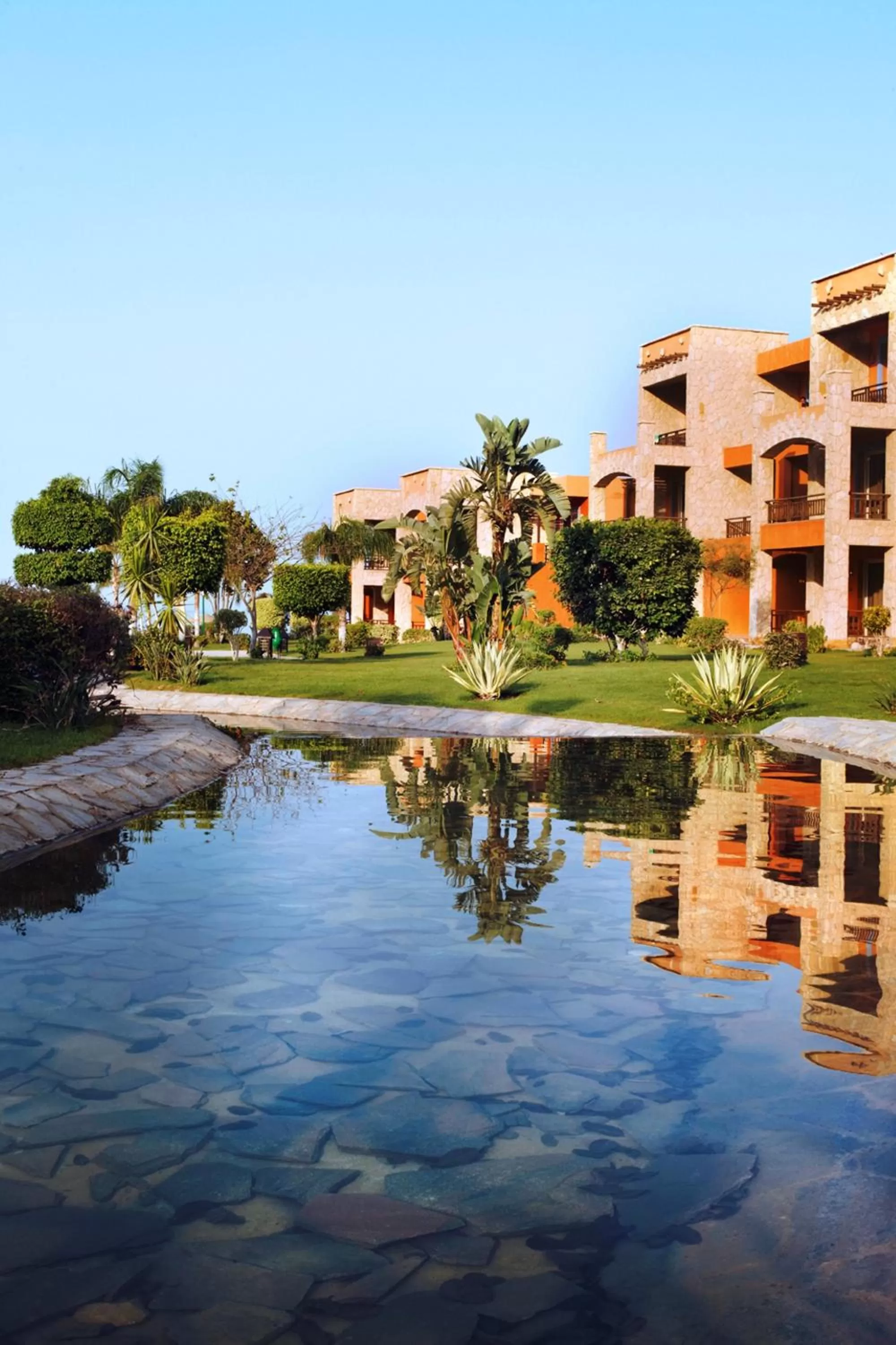 Bird's eye view in Mövenpick Resort El Sokhna