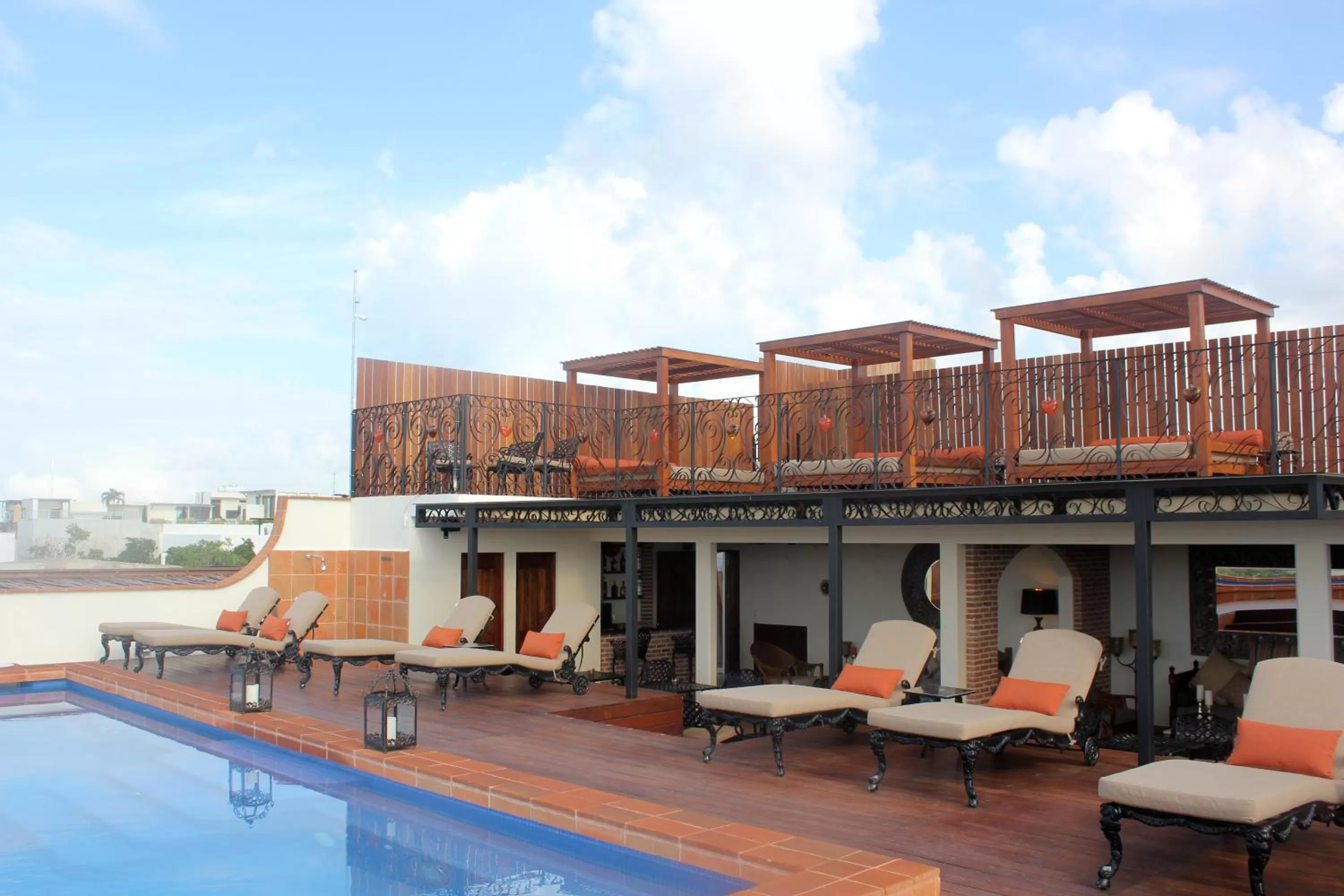 Swimming pool in La Pasion Colonial Hotel Boutique By Bunik