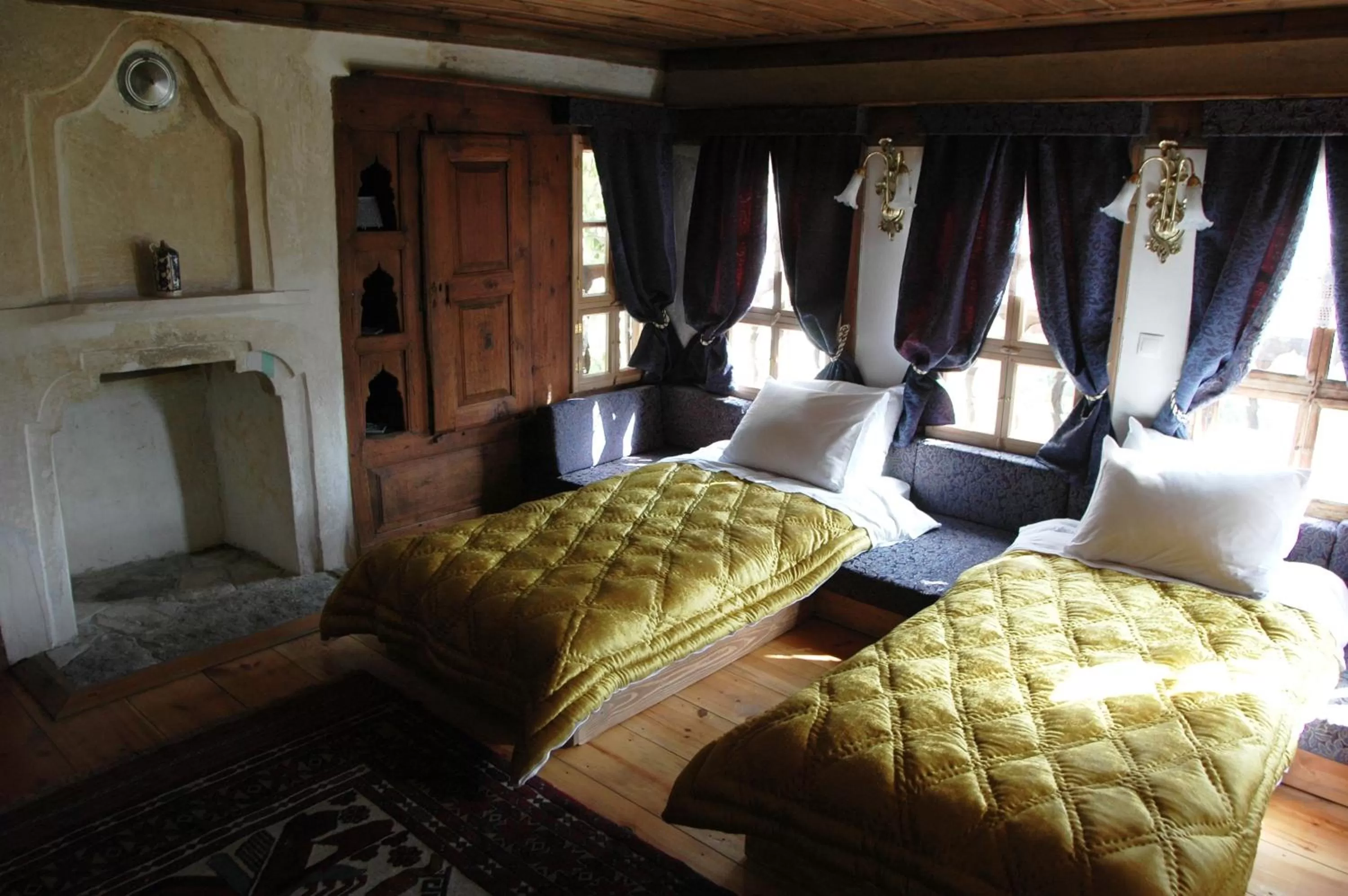 Bed in Gulevi Safranbolu Heritage Hotel
