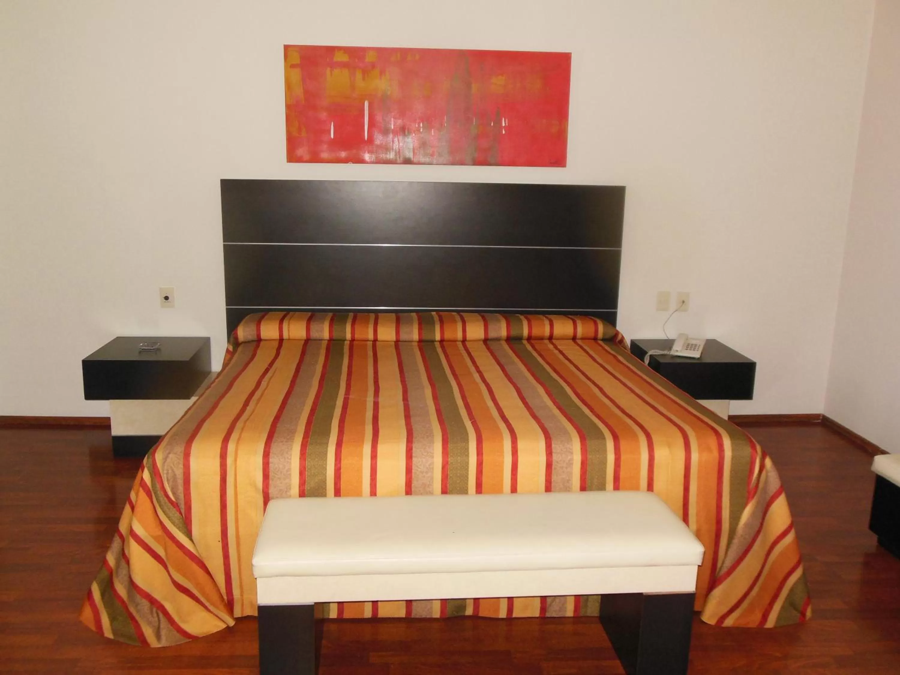 Bed in Hotel Paraiso