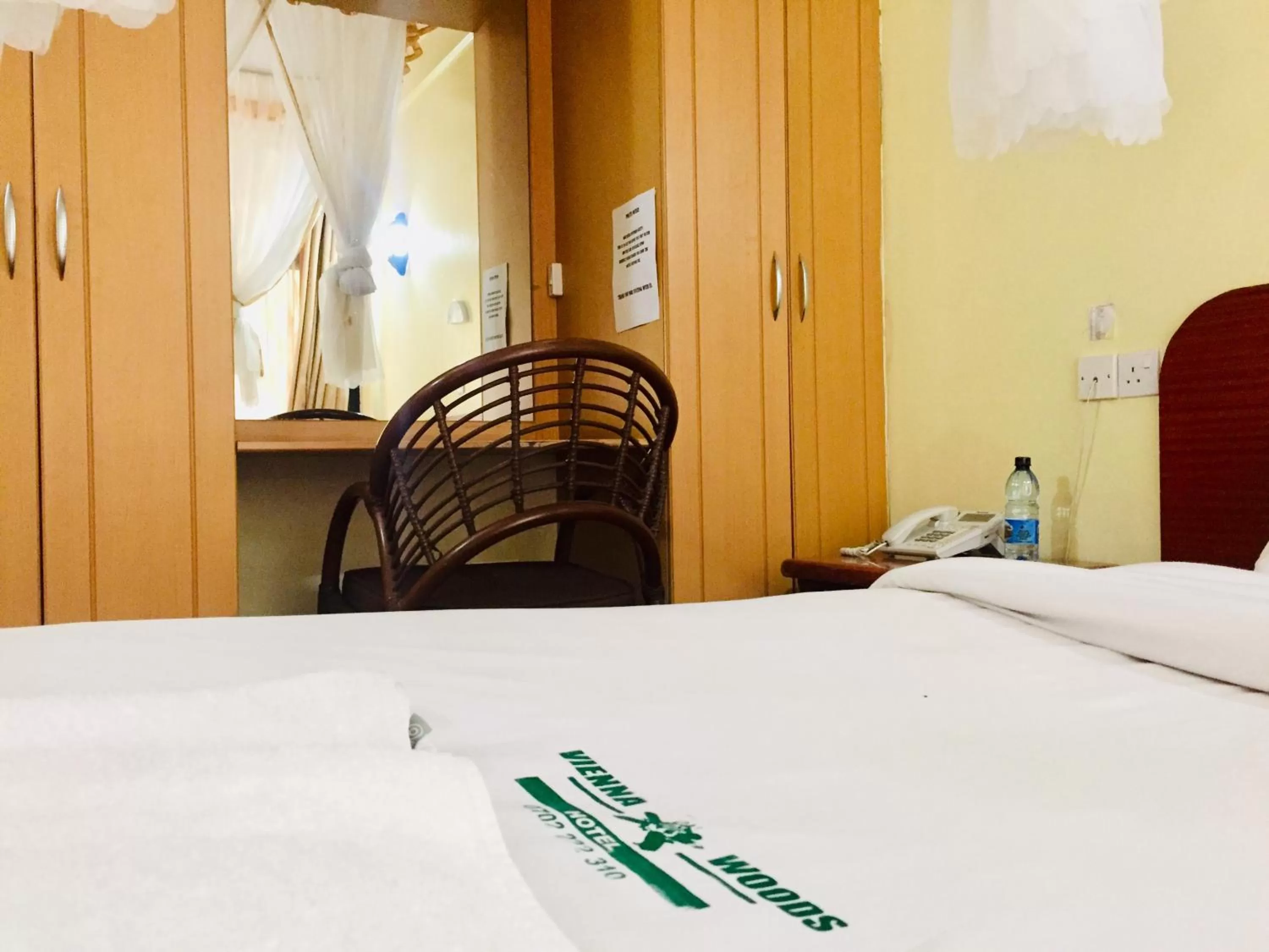 Bed in Vienna Woods Hotel Nakuru