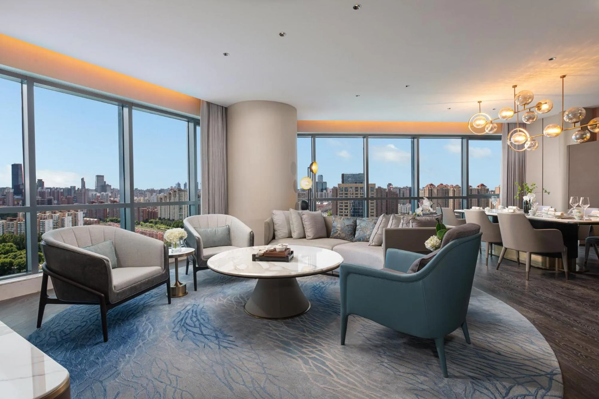 View (from property/room) in HUALUXE Shanghai Changfeng Park by IHG