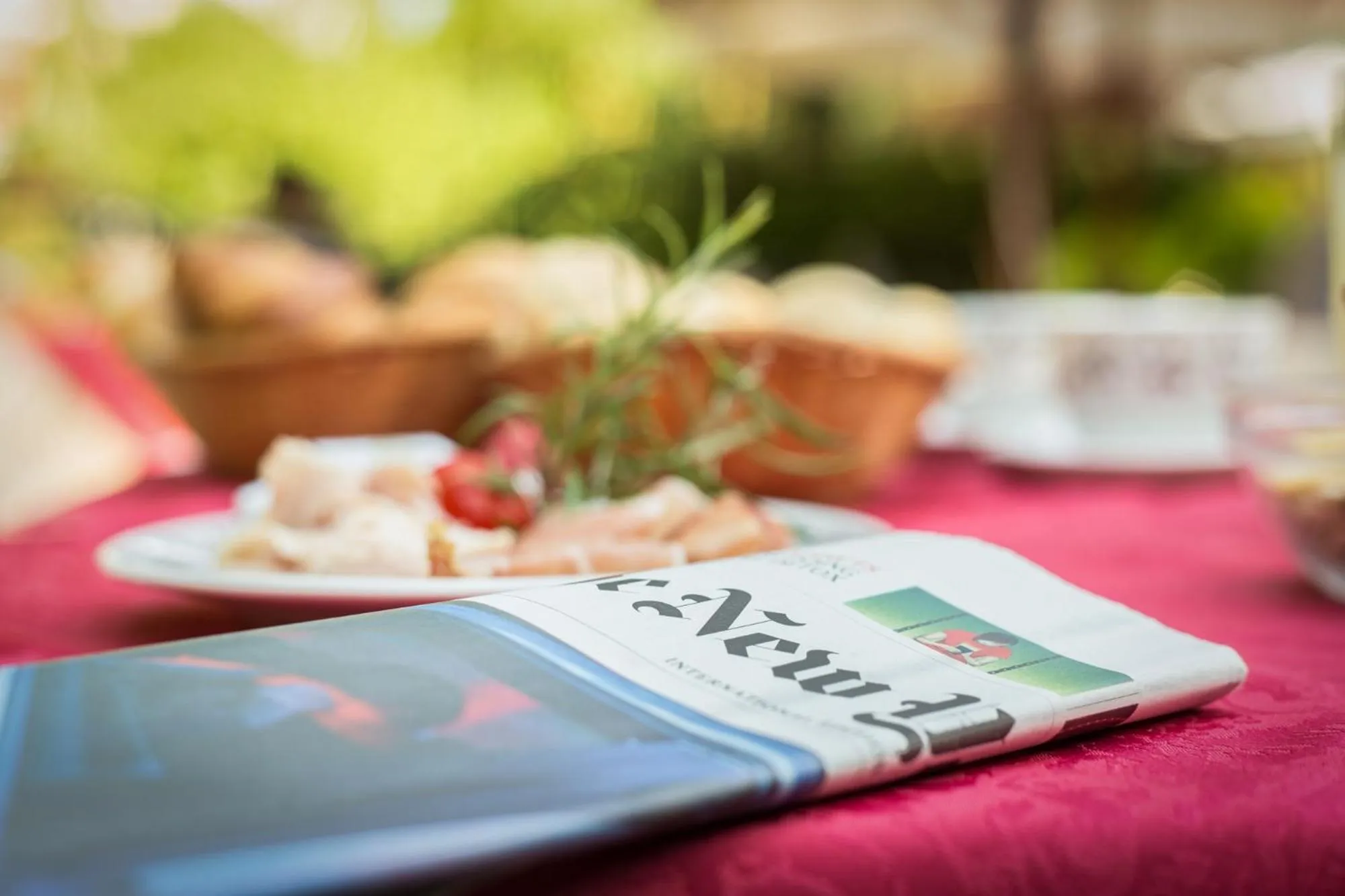 Garden in Hotel La Meridiana