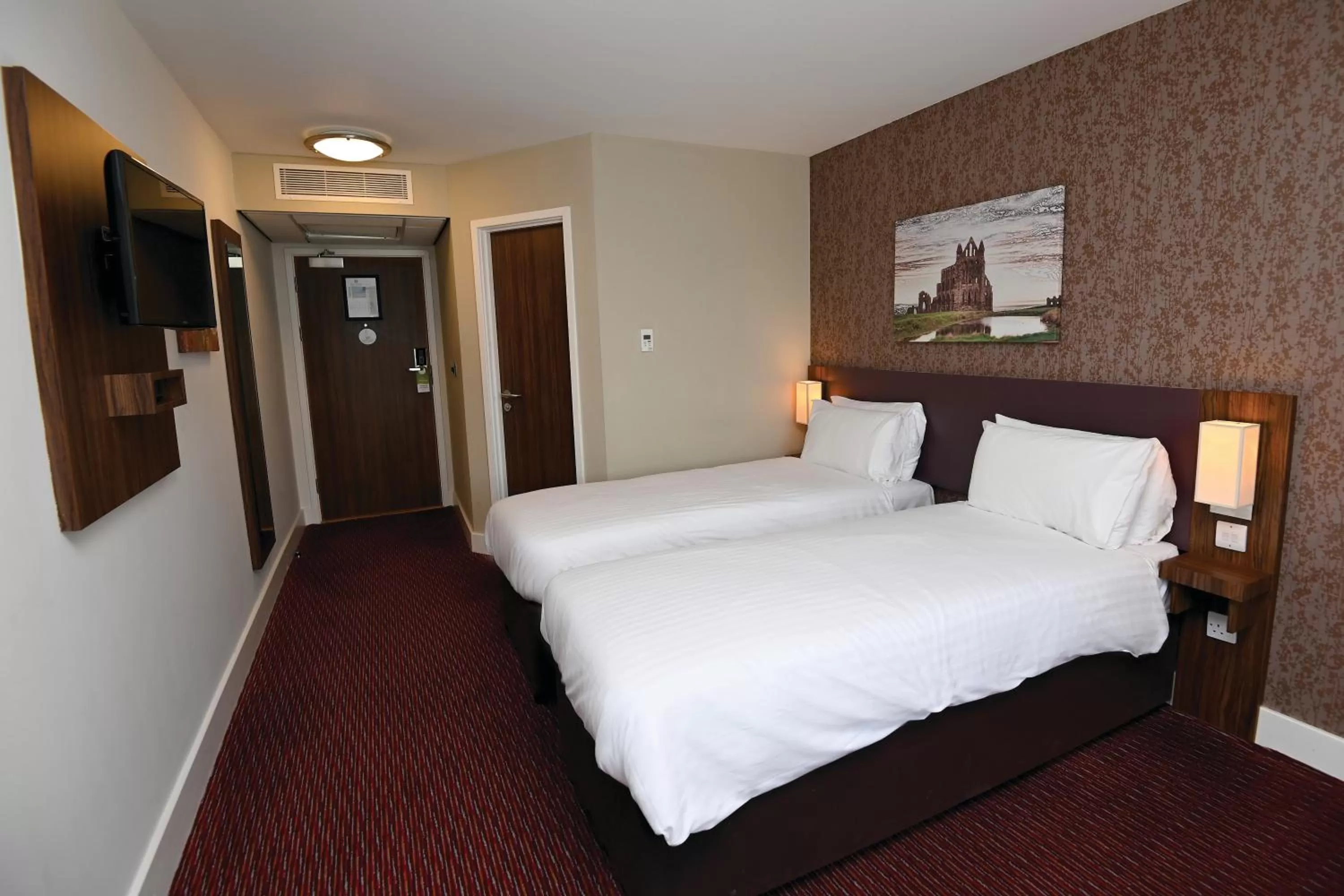 Bedroom, Bed in Penny Hedge, Whitby by Marston's Inns