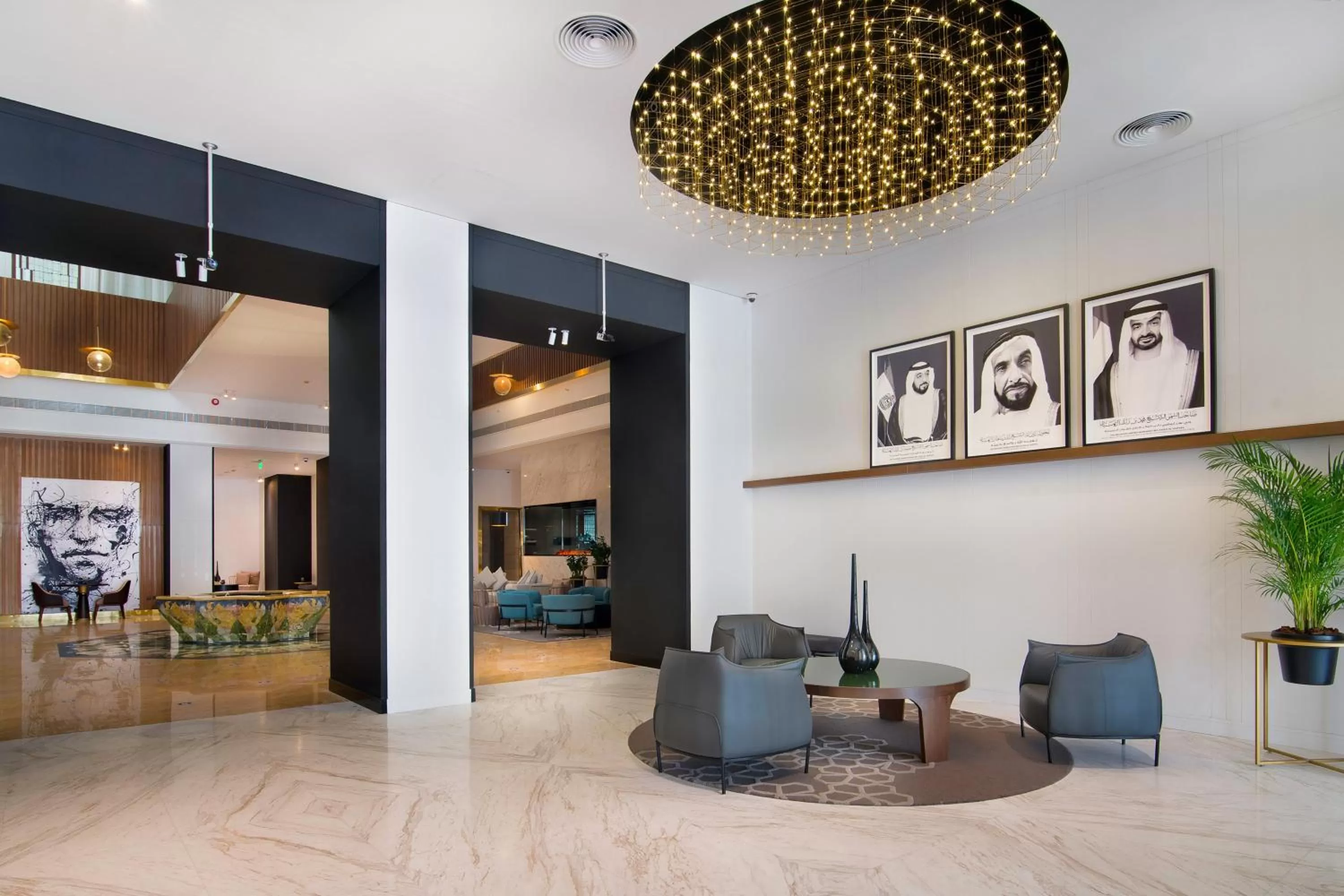 Lobby or reception in Le Meridien Abu Dhabi Resort