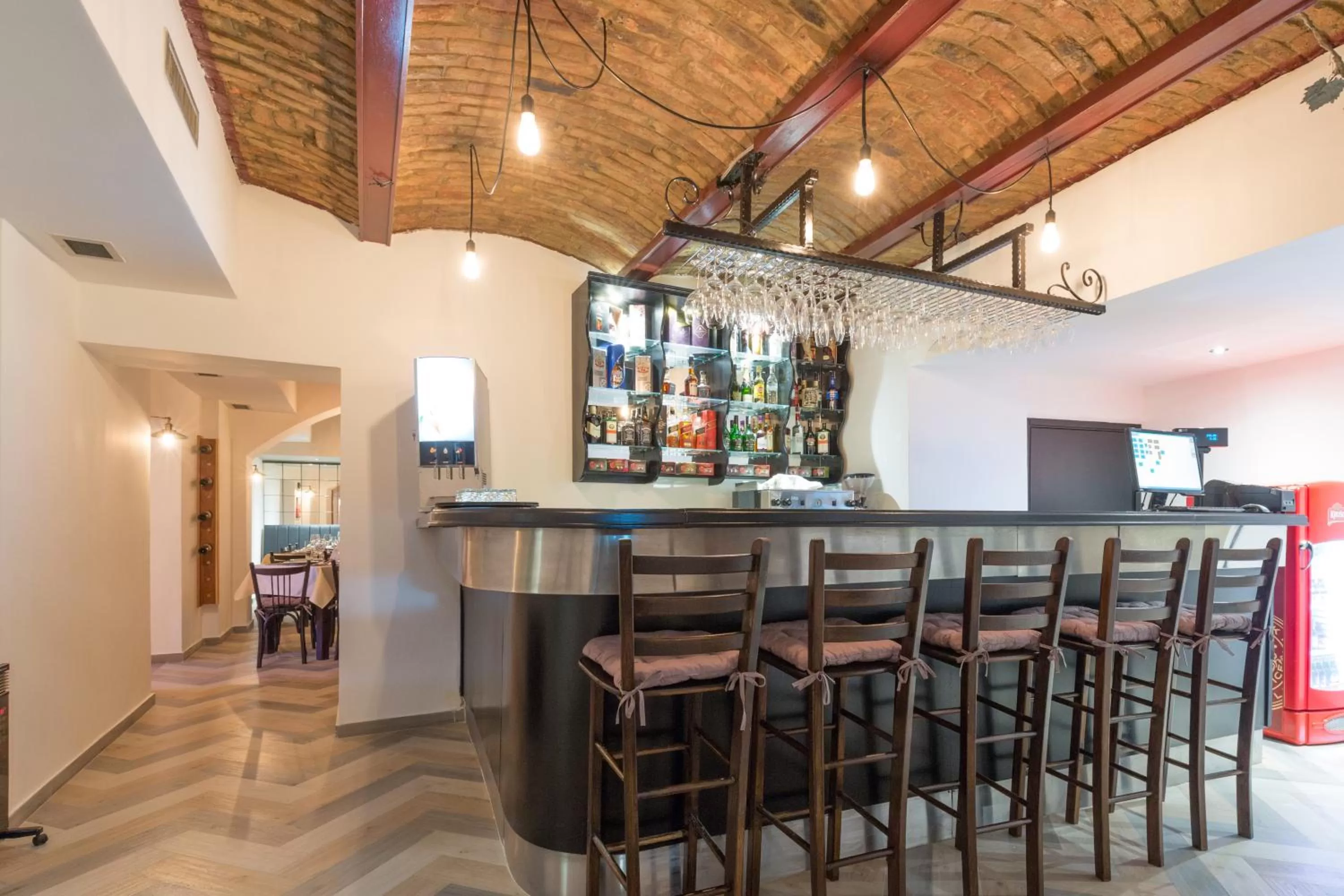 Lounge or bar in Capital Hotel Garni