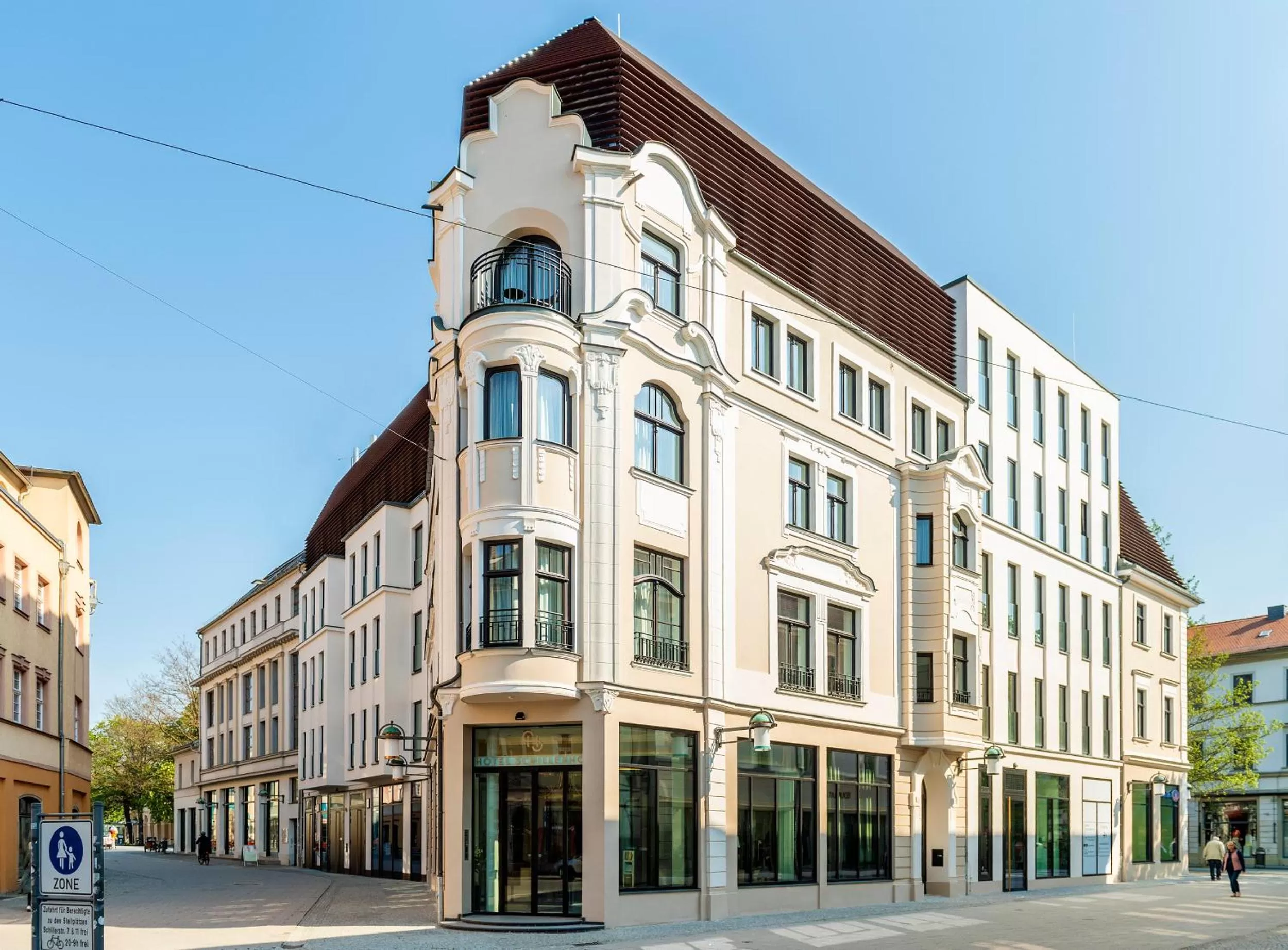 Property building in Hotel Schillerhof, Weimar