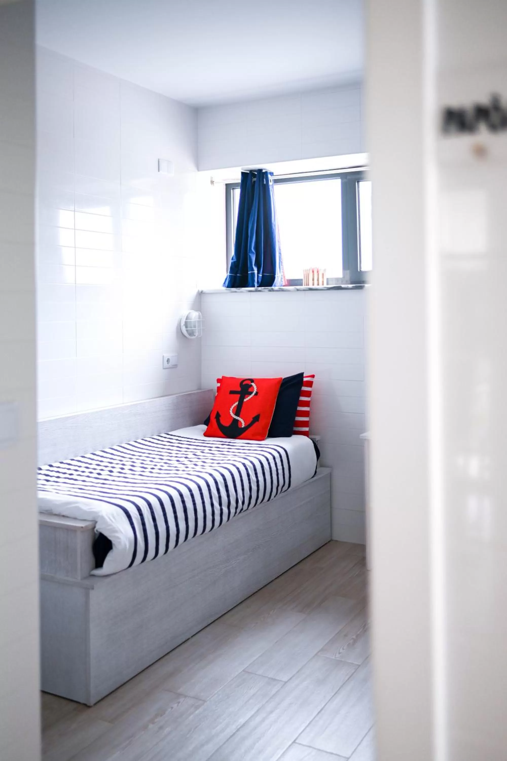 Bed in Ferrel Surf House