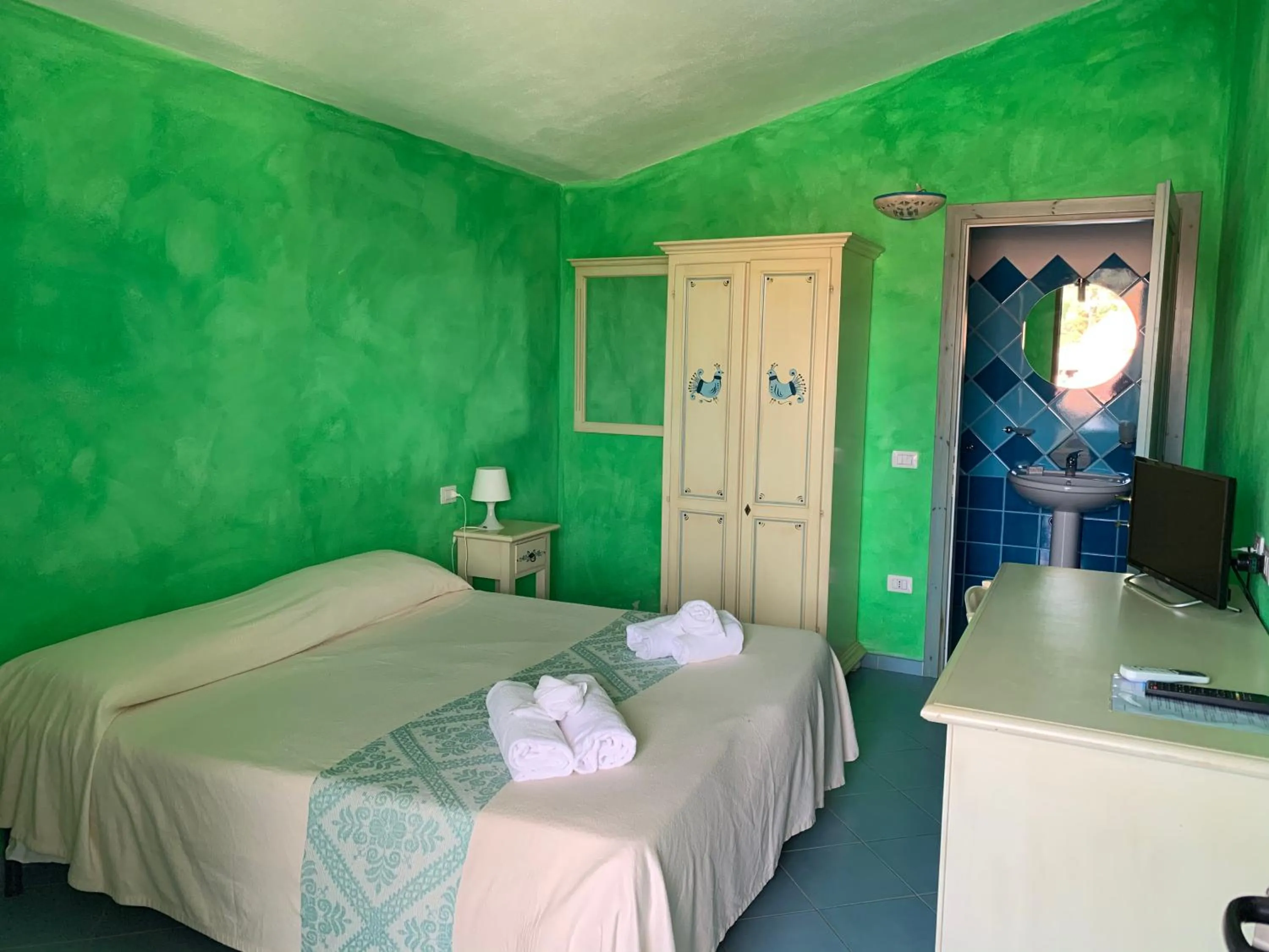 Bed in Hotel La Ciaccia