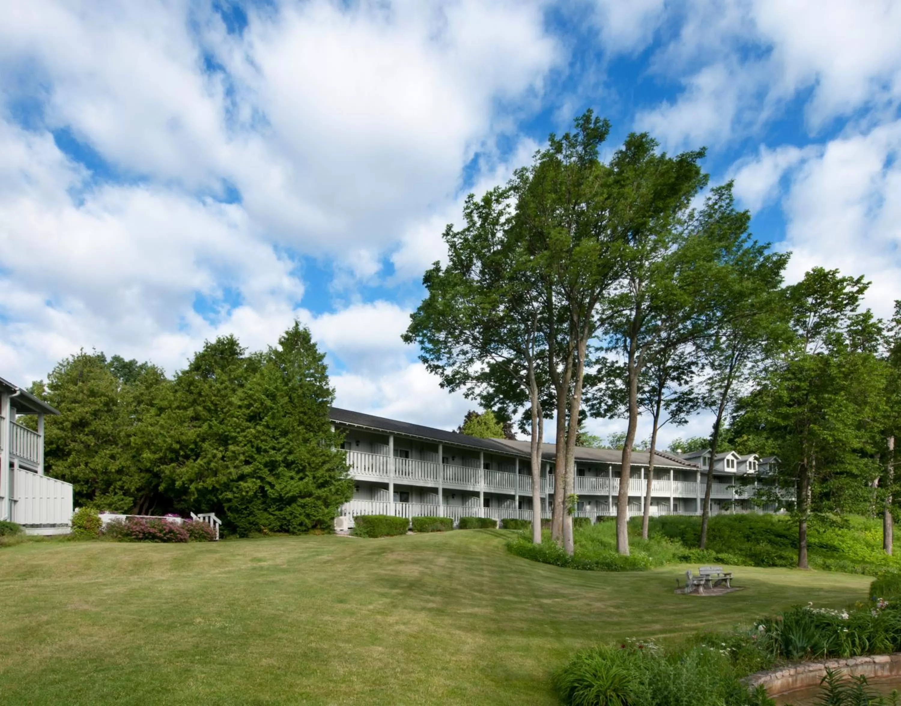 Property Building in Country House Resort