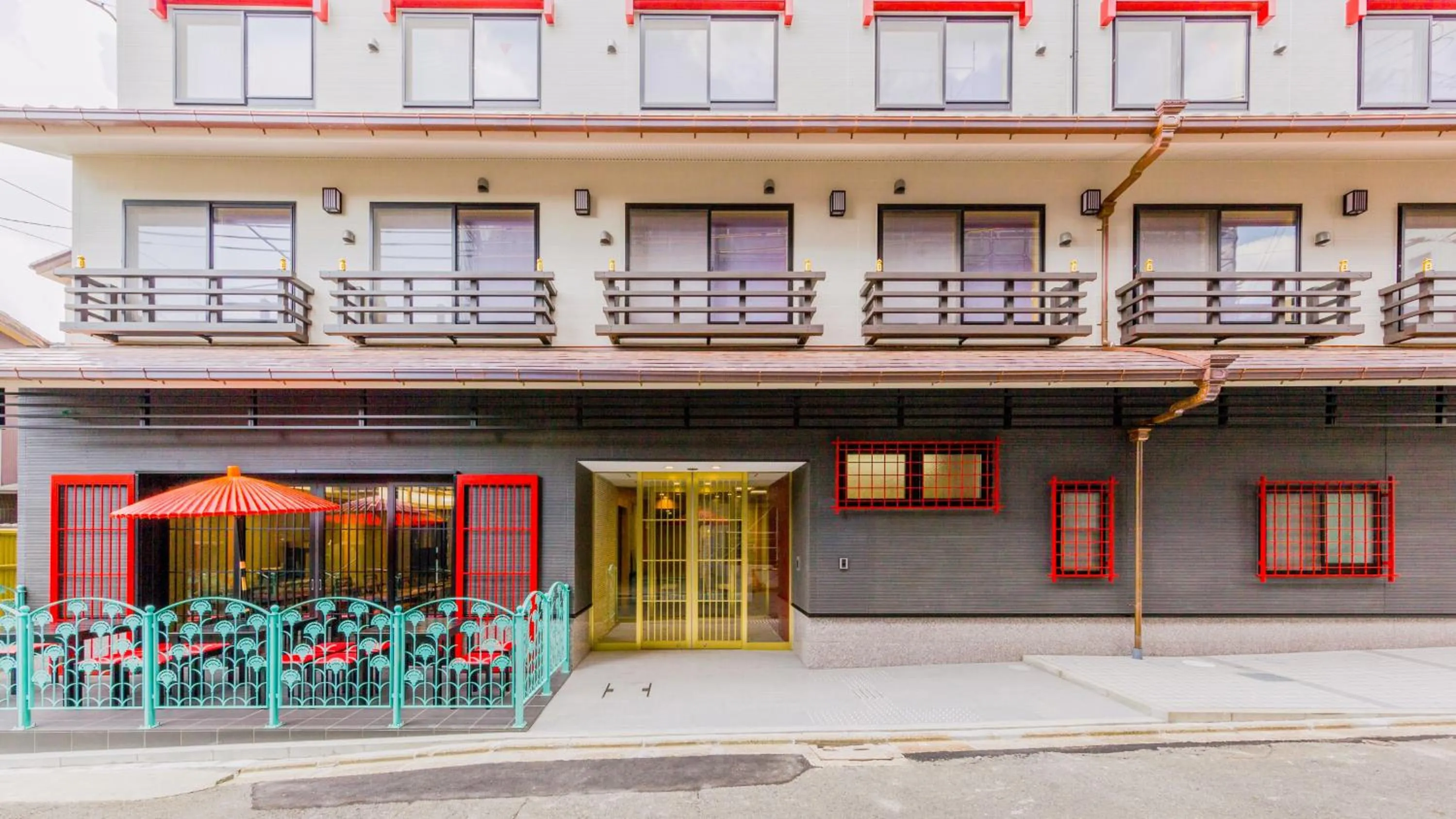 Property building in Kyoto Inn Gion