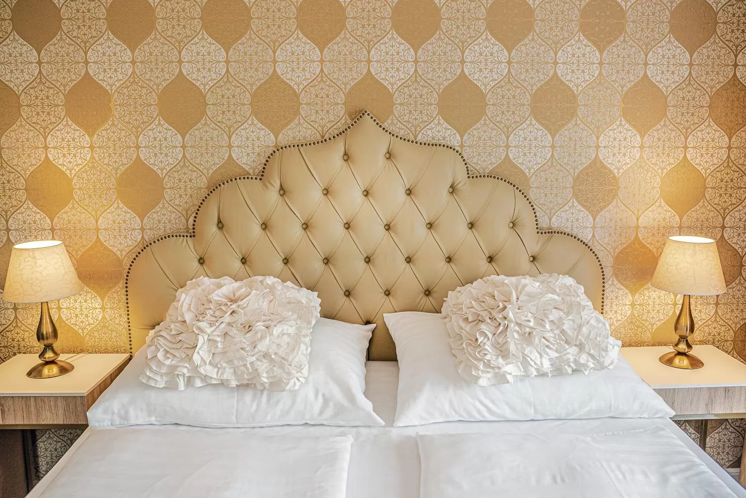 Bedroom, Bed in Casablanca Panzió