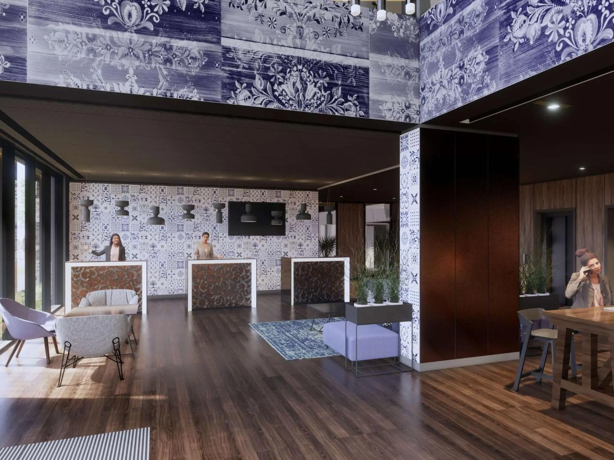 Lobby or reception in Mercure Sibiu Arsenal