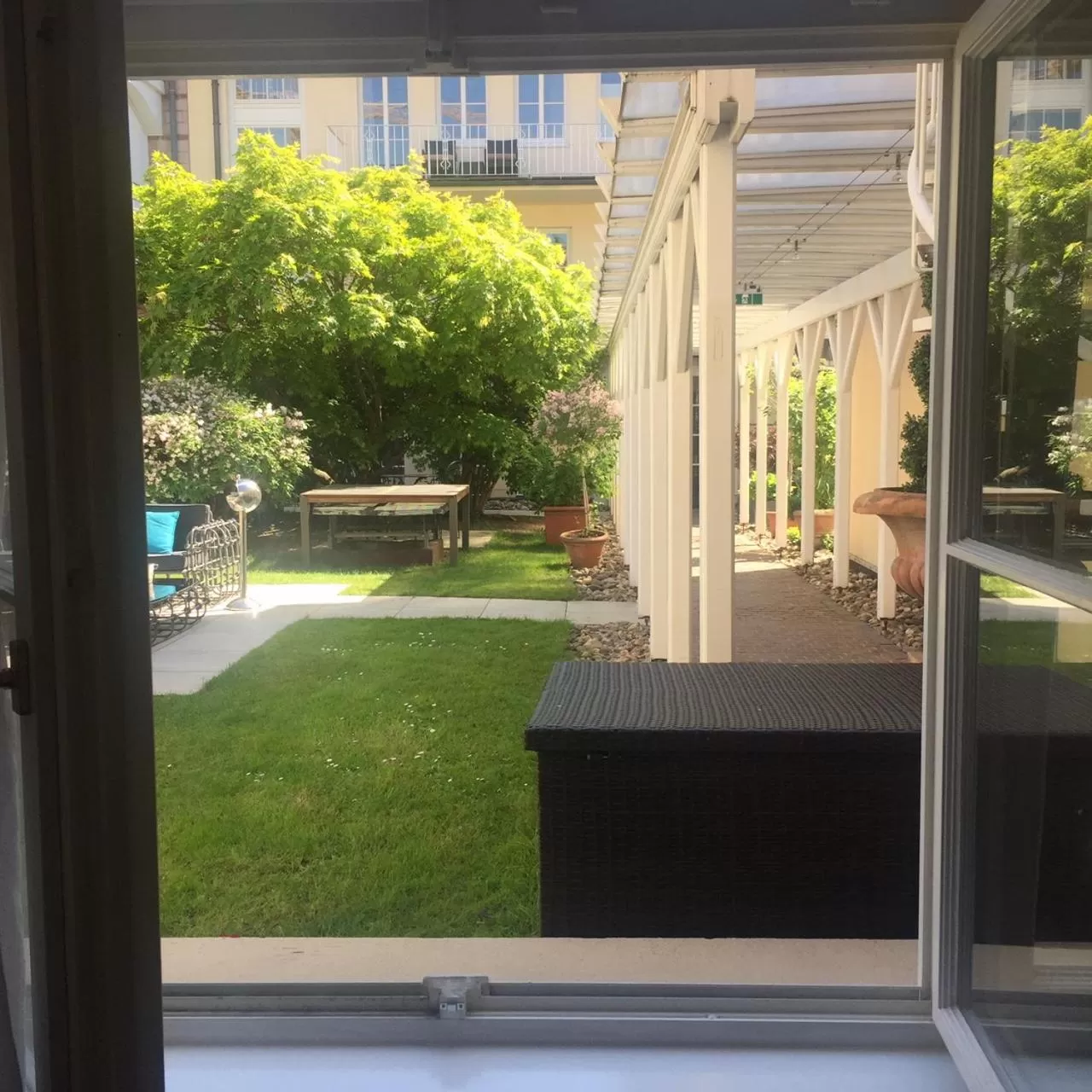 Patio in Carlstadt Suites Düsseldorf