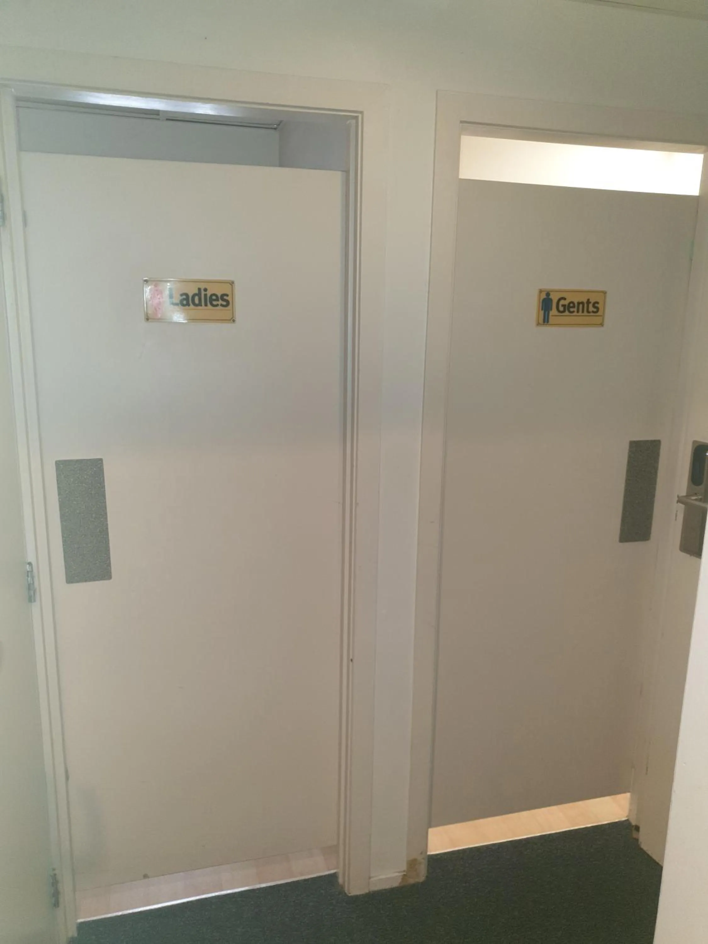 Shower in Backpackers Central Hamilton