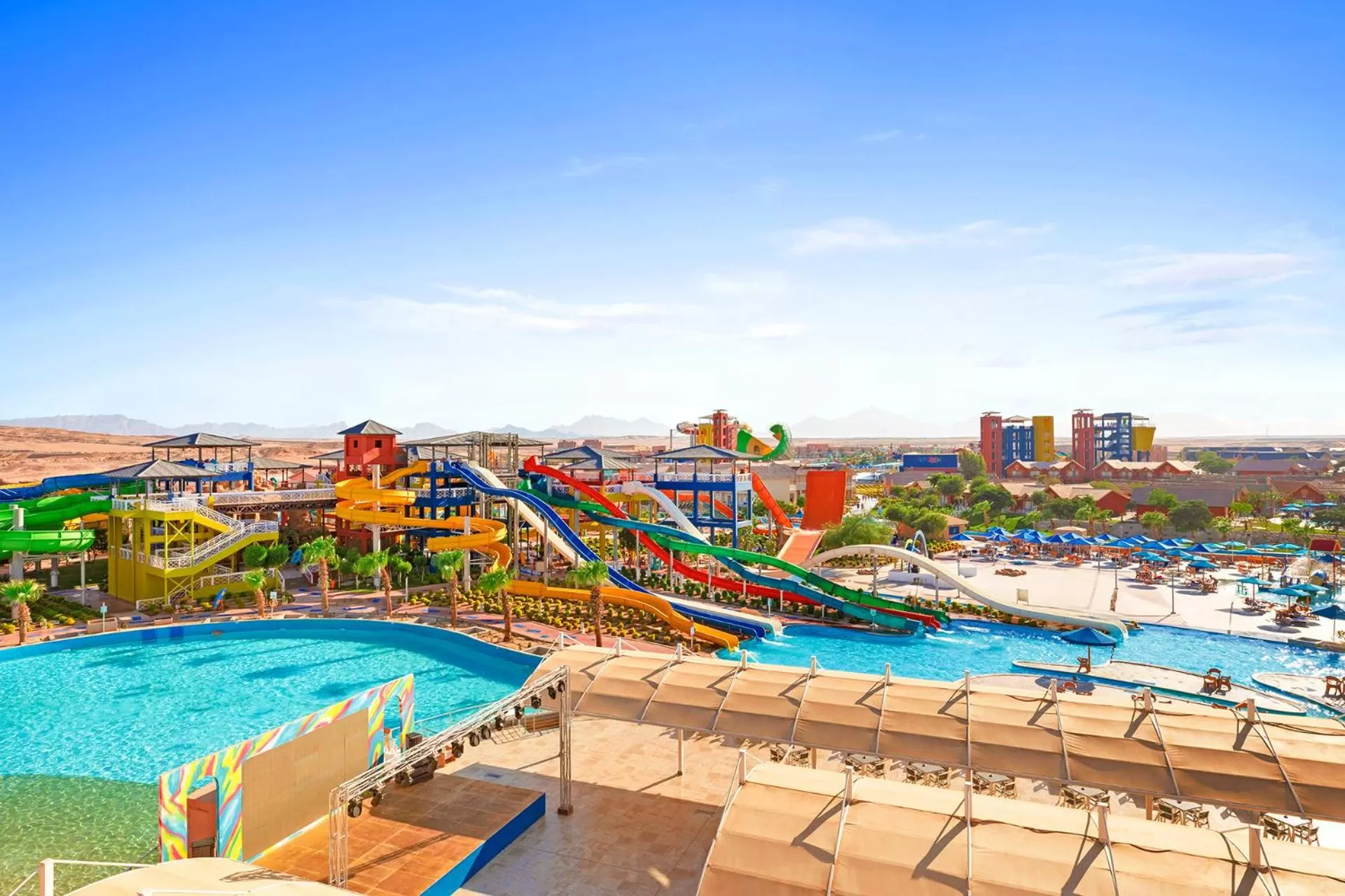 Aqua park in Neverland City Hurghada - Pickalbatros