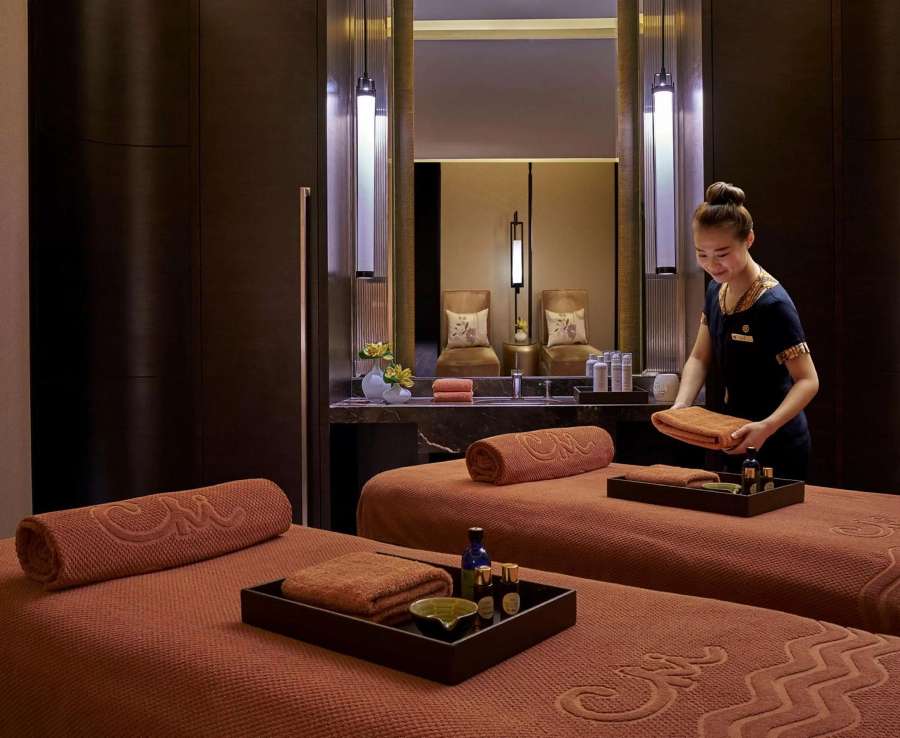 Spa and wellness centre/facilities in Shangri-La Tianjin