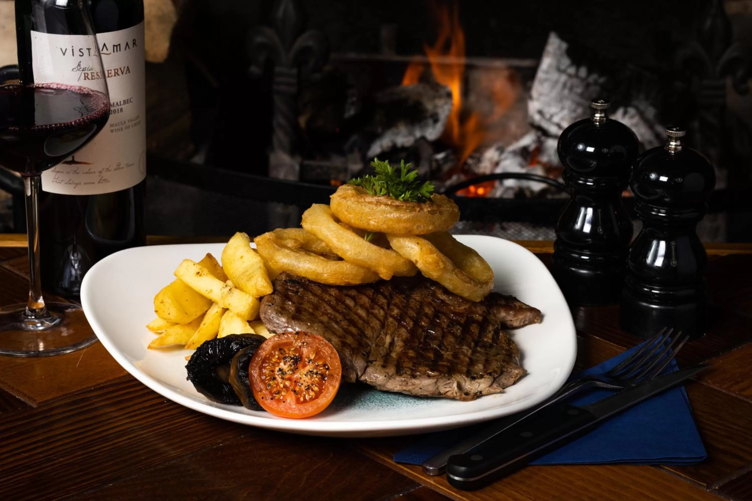 Food and drinks in The Howard Arms