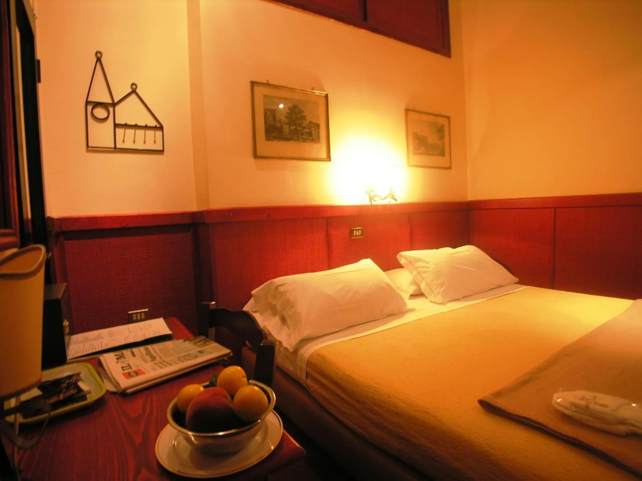 Decorative detail, Bed in Hotel Toledo