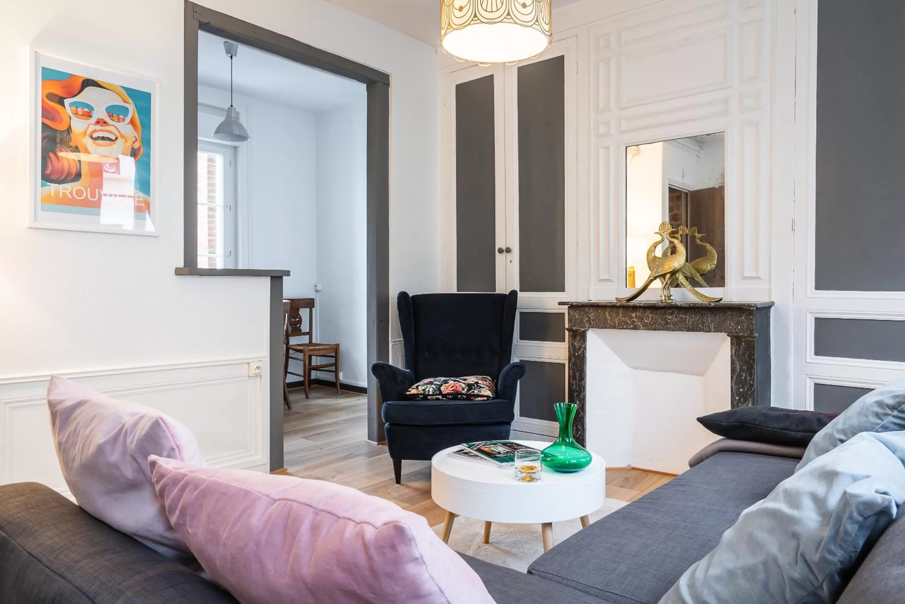 5 Suite Apartment -  2nd Floor in TOWNHOUSE TROUVILLE - Appart'Hotel & Studios