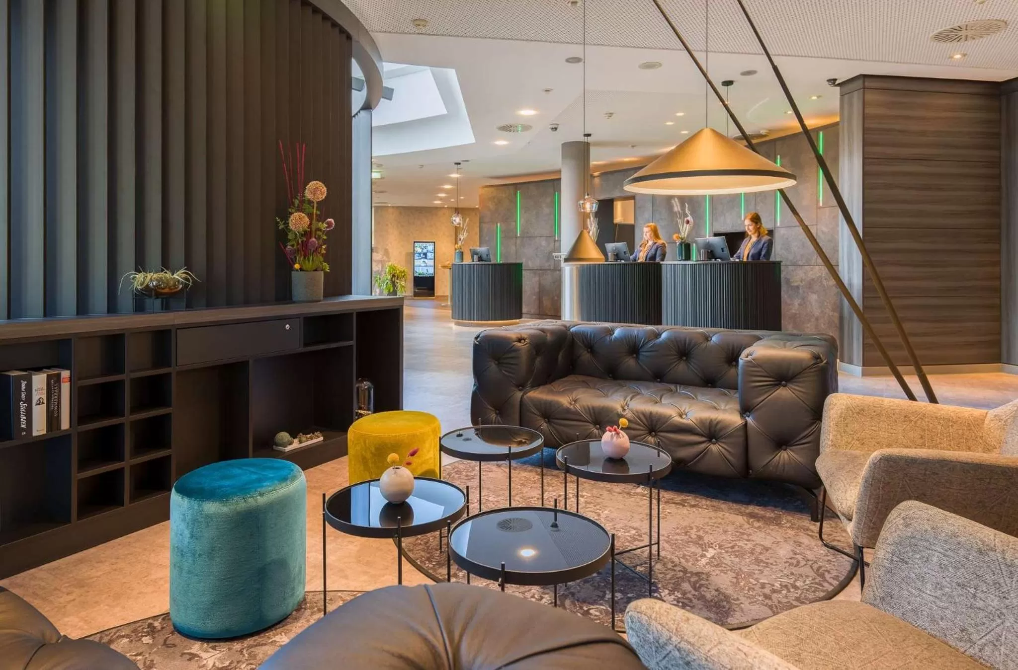 Lobby or reception in elaya hotel frankfurt oberursel