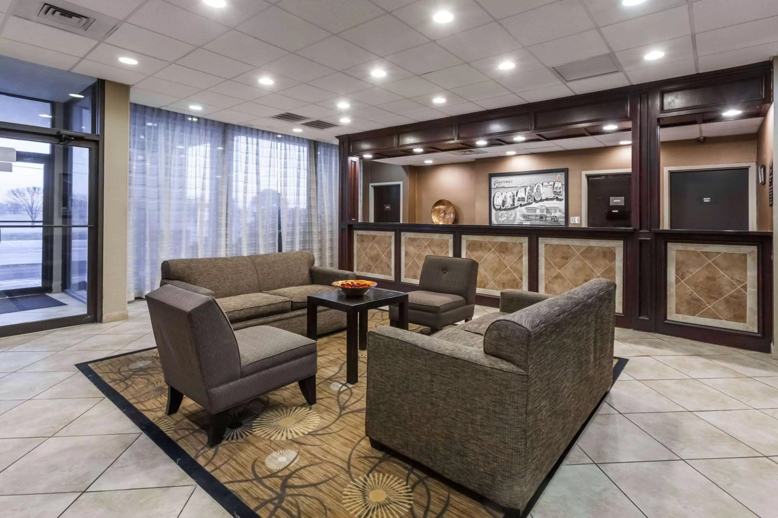 Lobby or reception in Super 8 by Wyndham Atoka