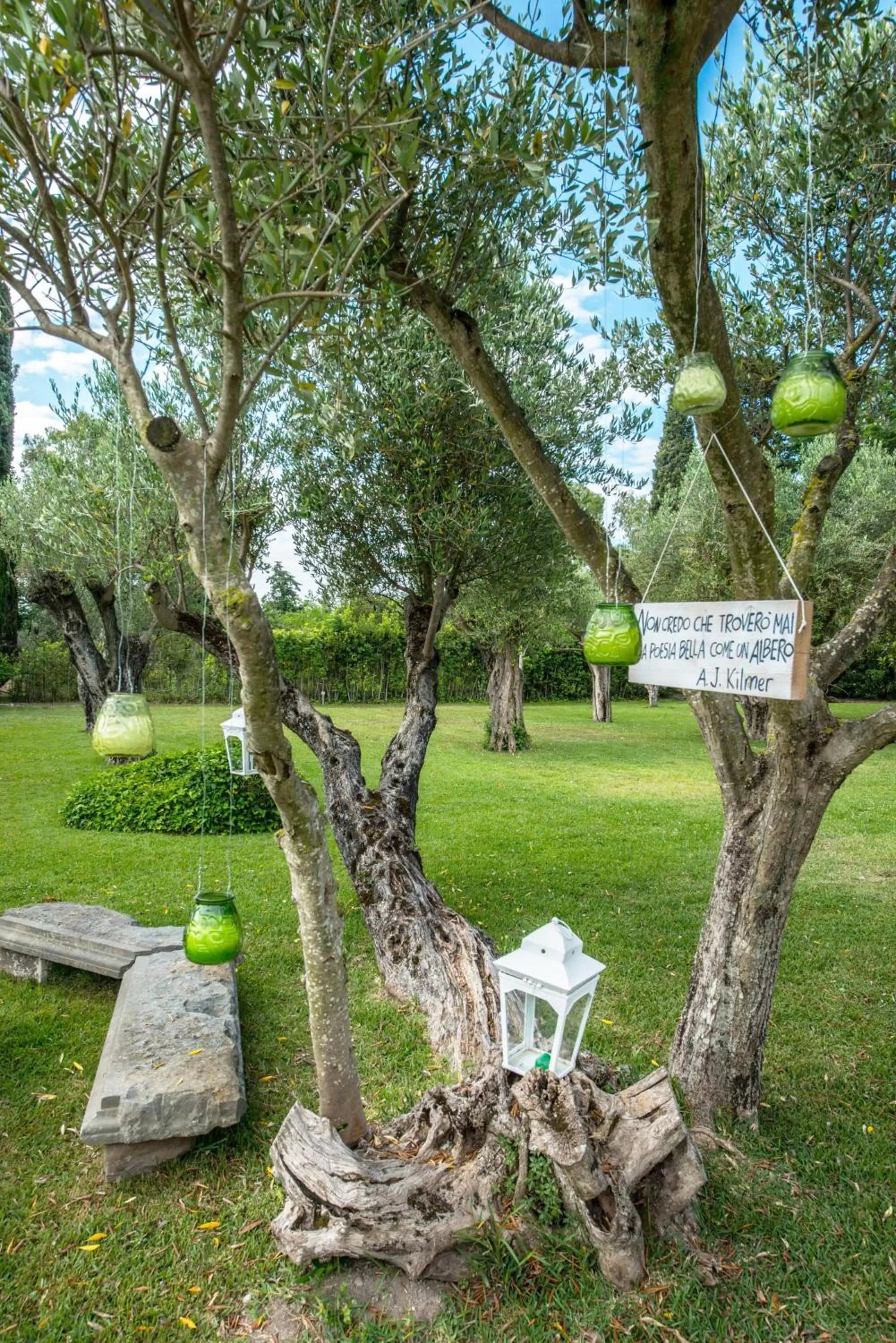 Garden in Grand Hotel Paestum