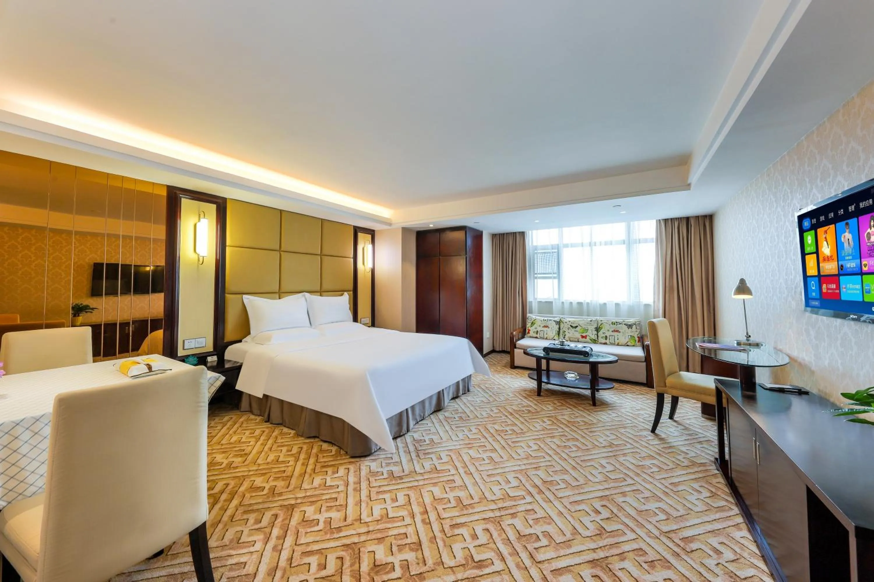 Bed in Zhengzhou Yuehai Hotel