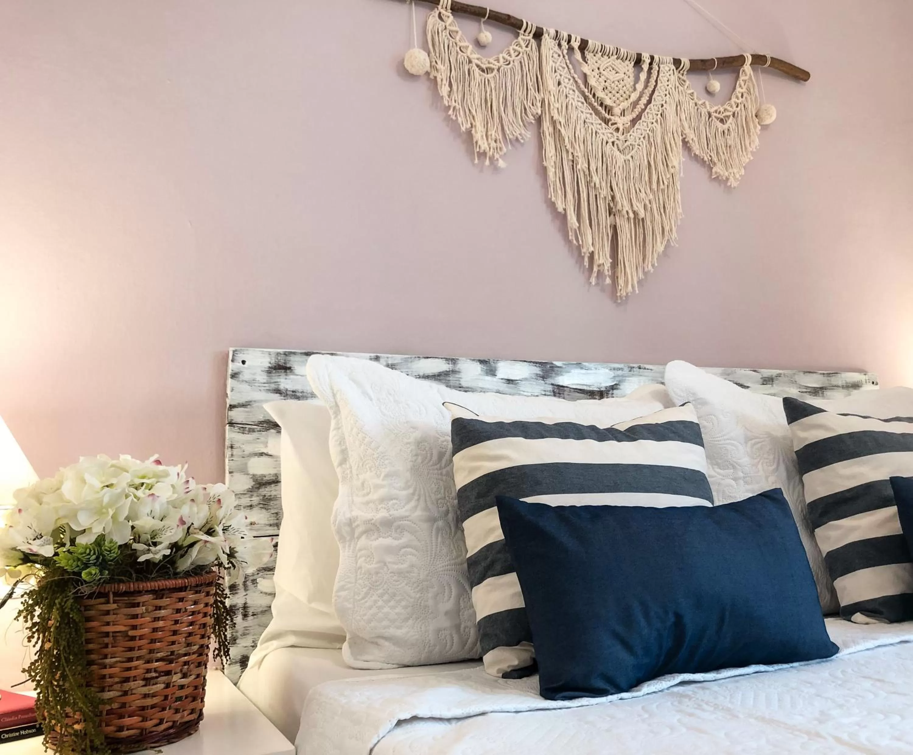 Decorative detail, Bed in Pousada Marittima