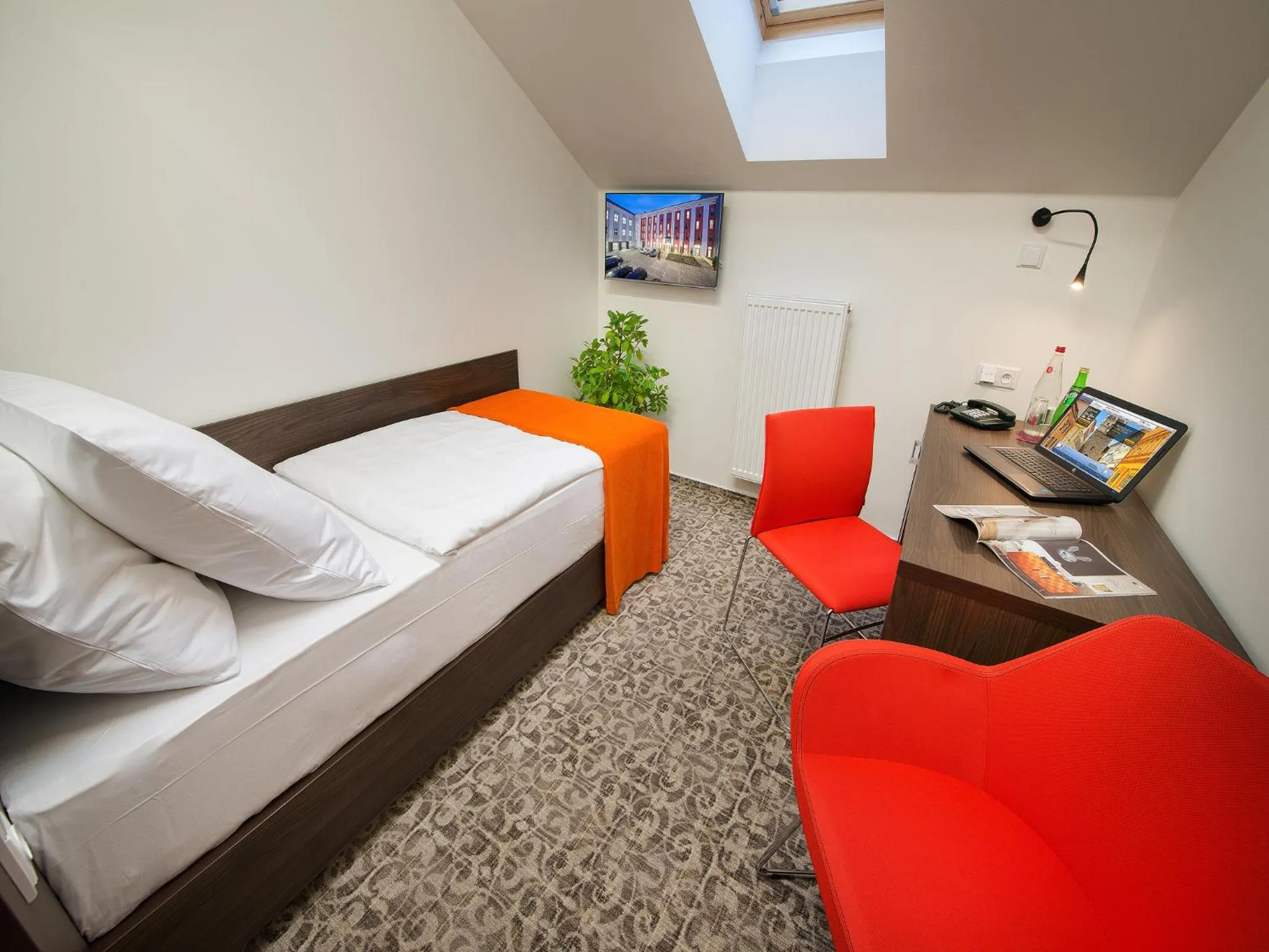 Photo of the whole room, Bed in EA Business Hotel Jihlava