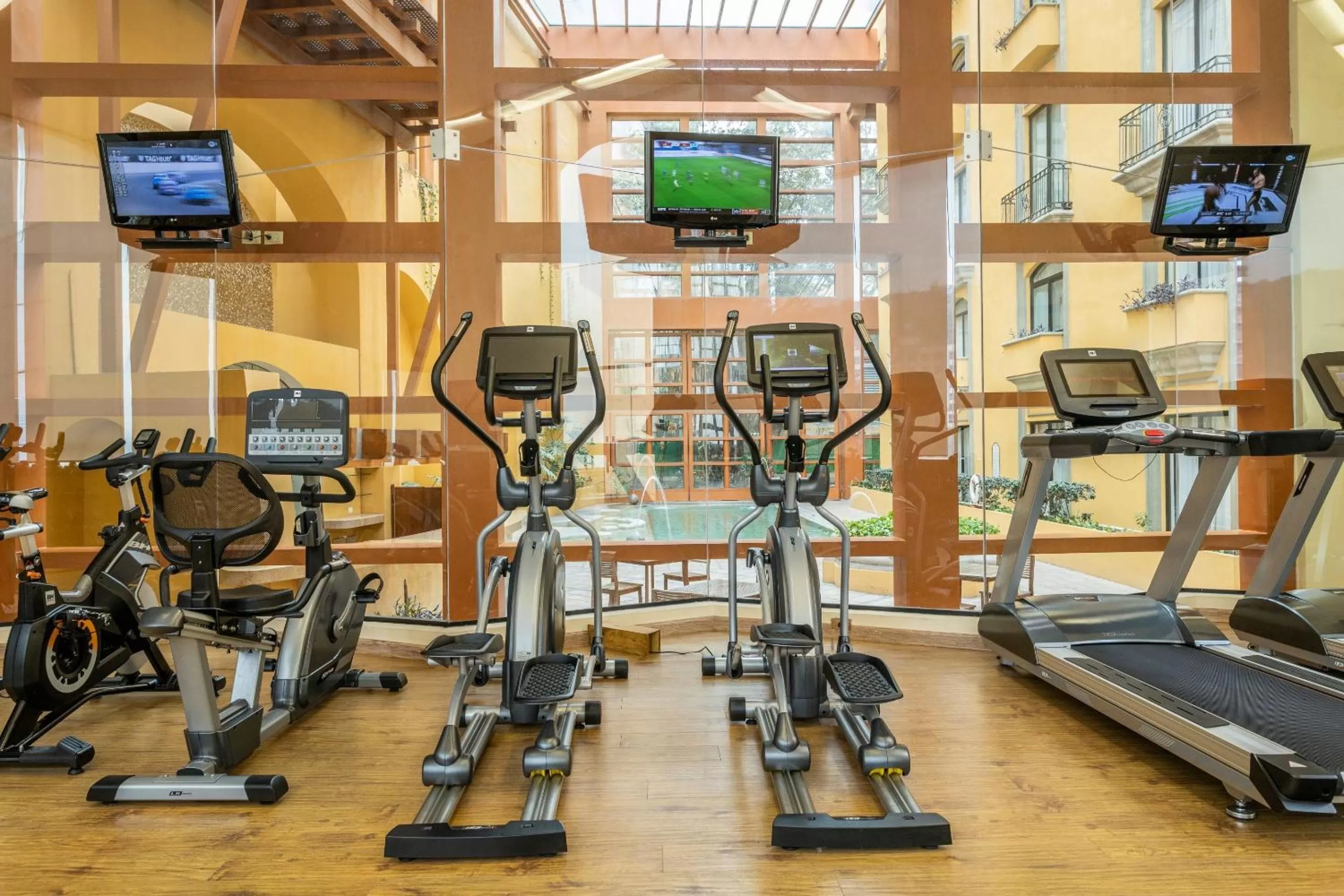 Fitness centre/facilities in Quinta Real Monterrey