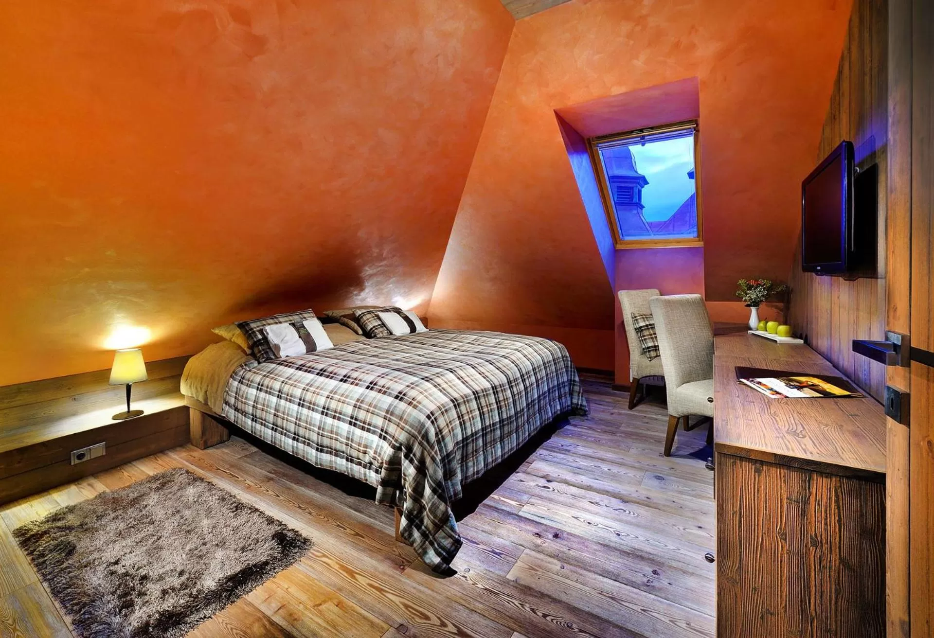 Bed in Grand Hotel Praha