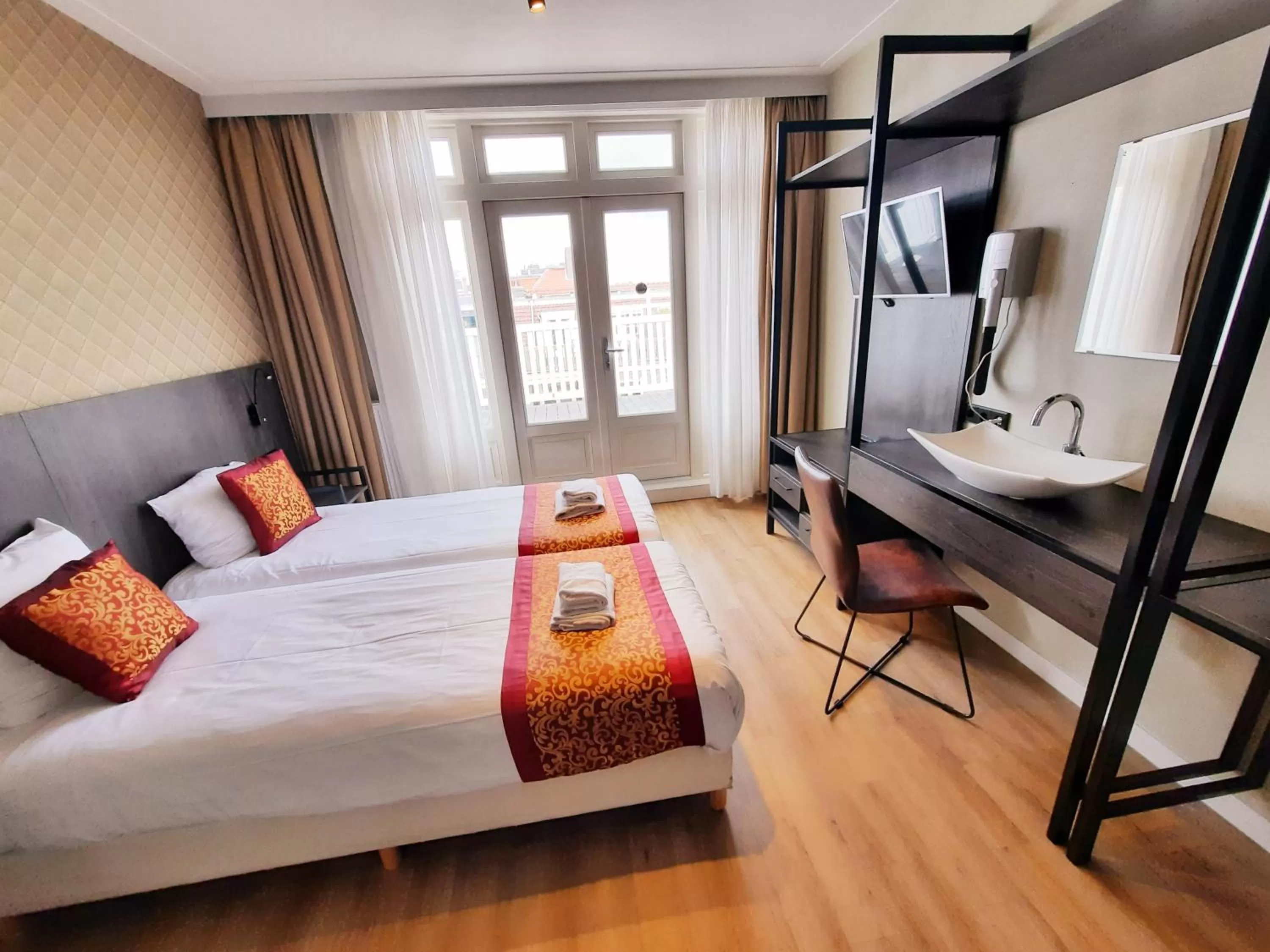 Bedroom, Bed in Hotel Washington