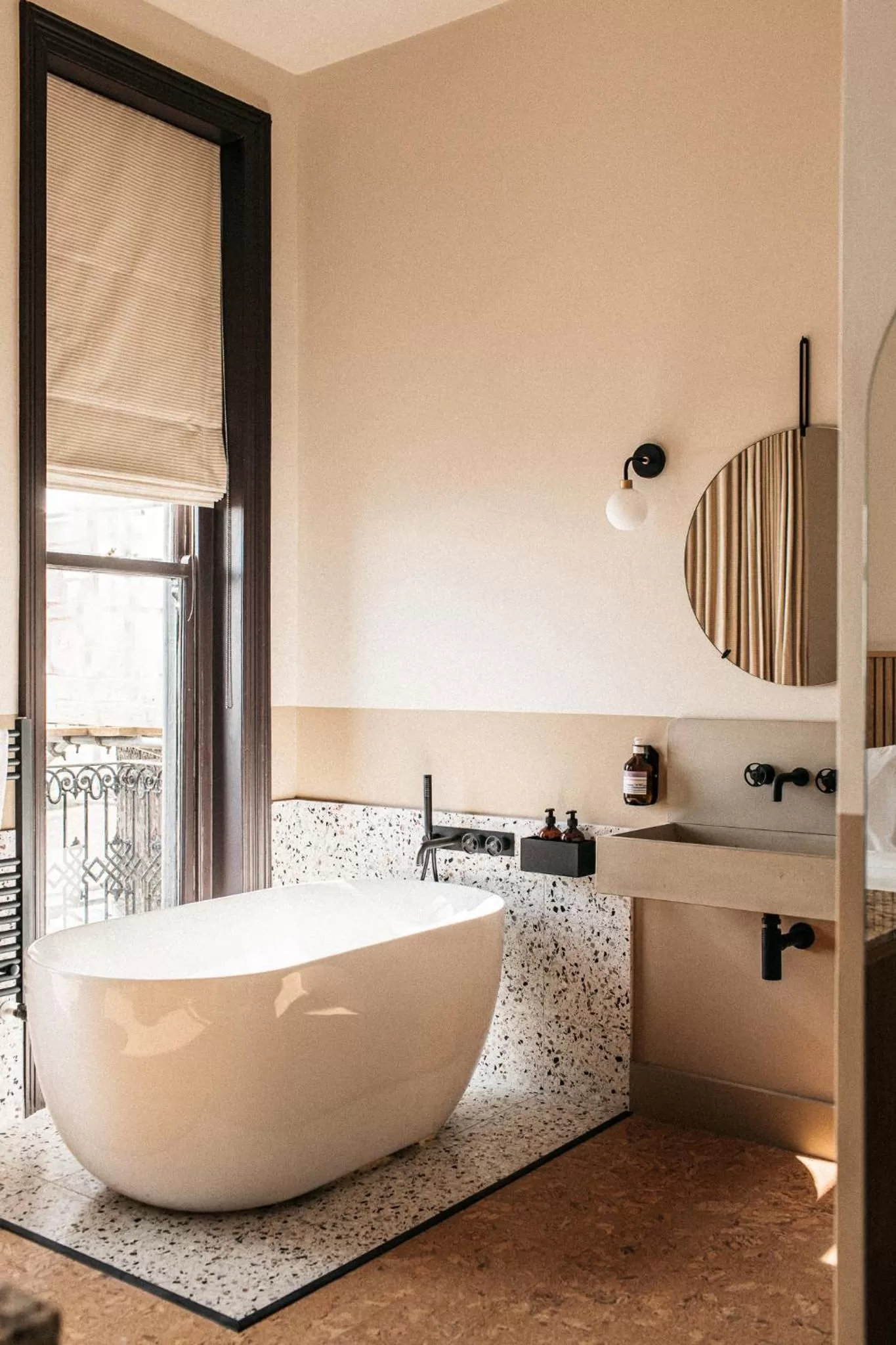 Bathroom in Port Hotel