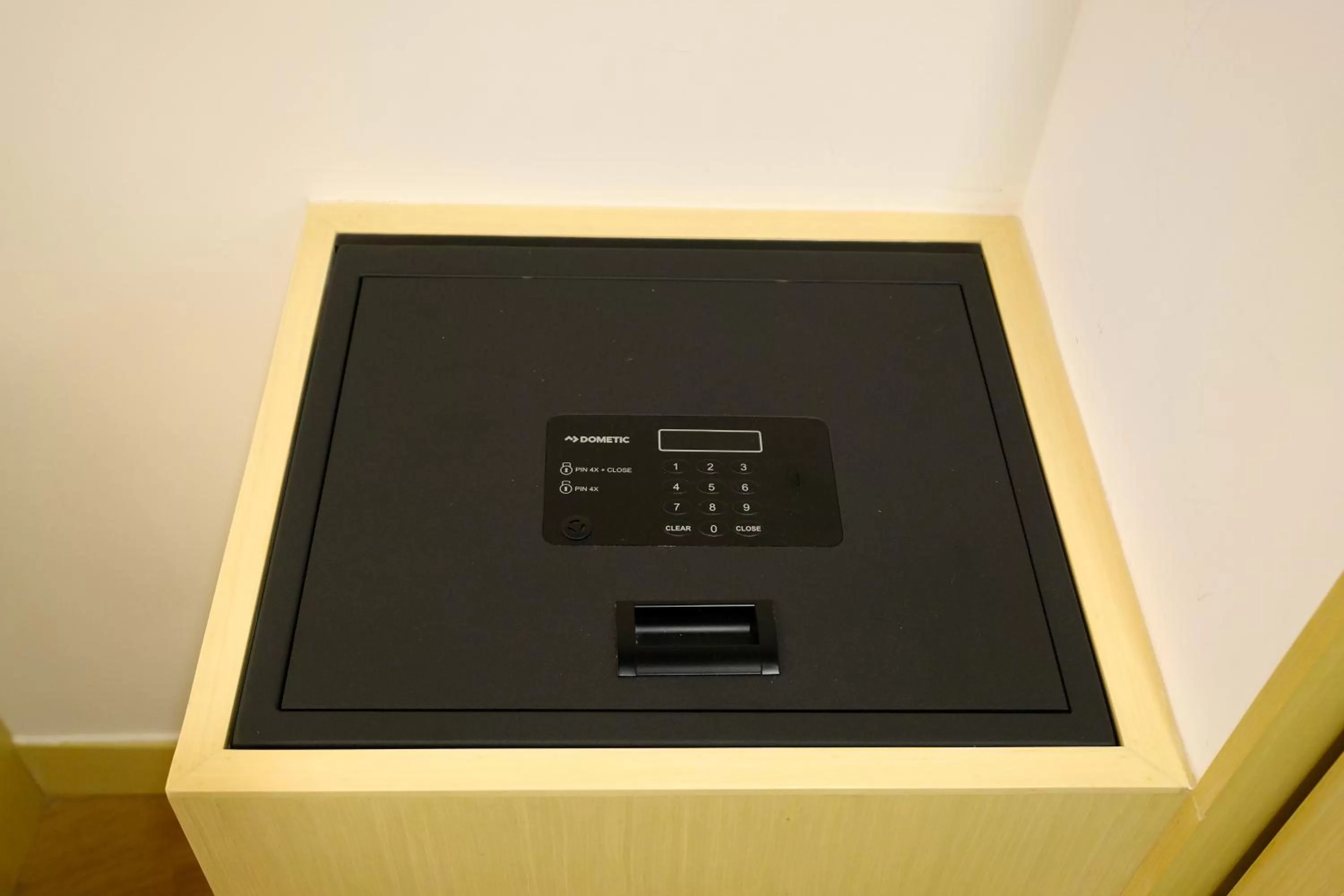 safe in South Pacific Hotel