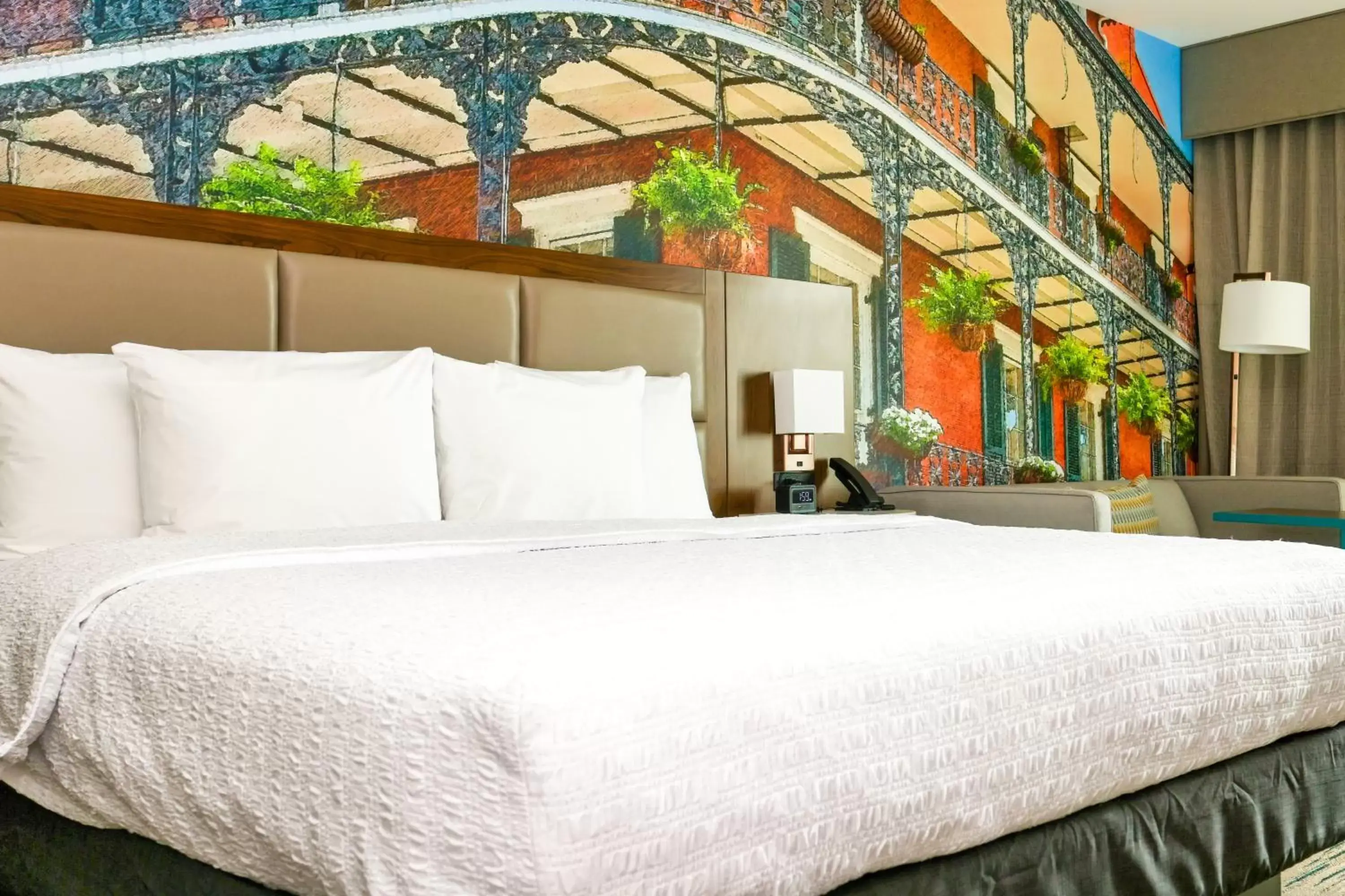 King Room with Sofa Bed - Hearing Accessible in Hampton Inn New Orleans French Quarter Market Area King Room with Sofa Bed - Hearing Accessible in Hampton Inn New Orleans French Quarter Market Area